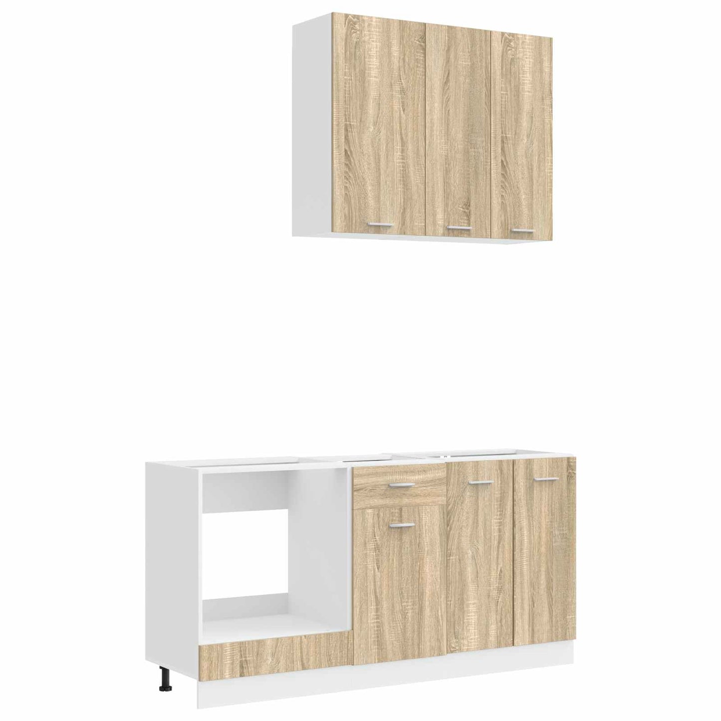 Kücheneinheit LYON 5 pcs Sonoma-Eiche Holzwerkstoff