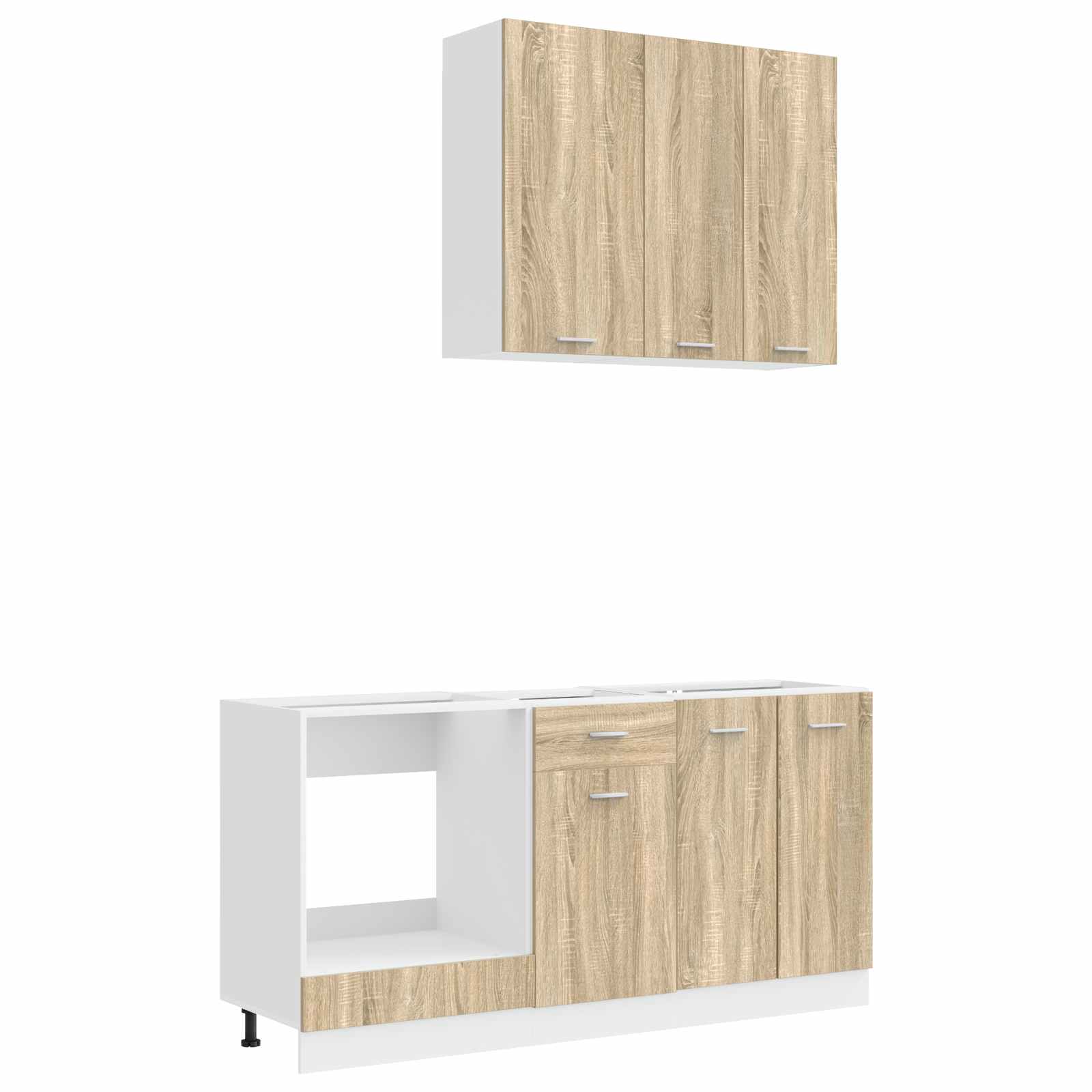 Kücheneinheit LYON 5 pcs Sonoma-Eiche Holzwerkstoff