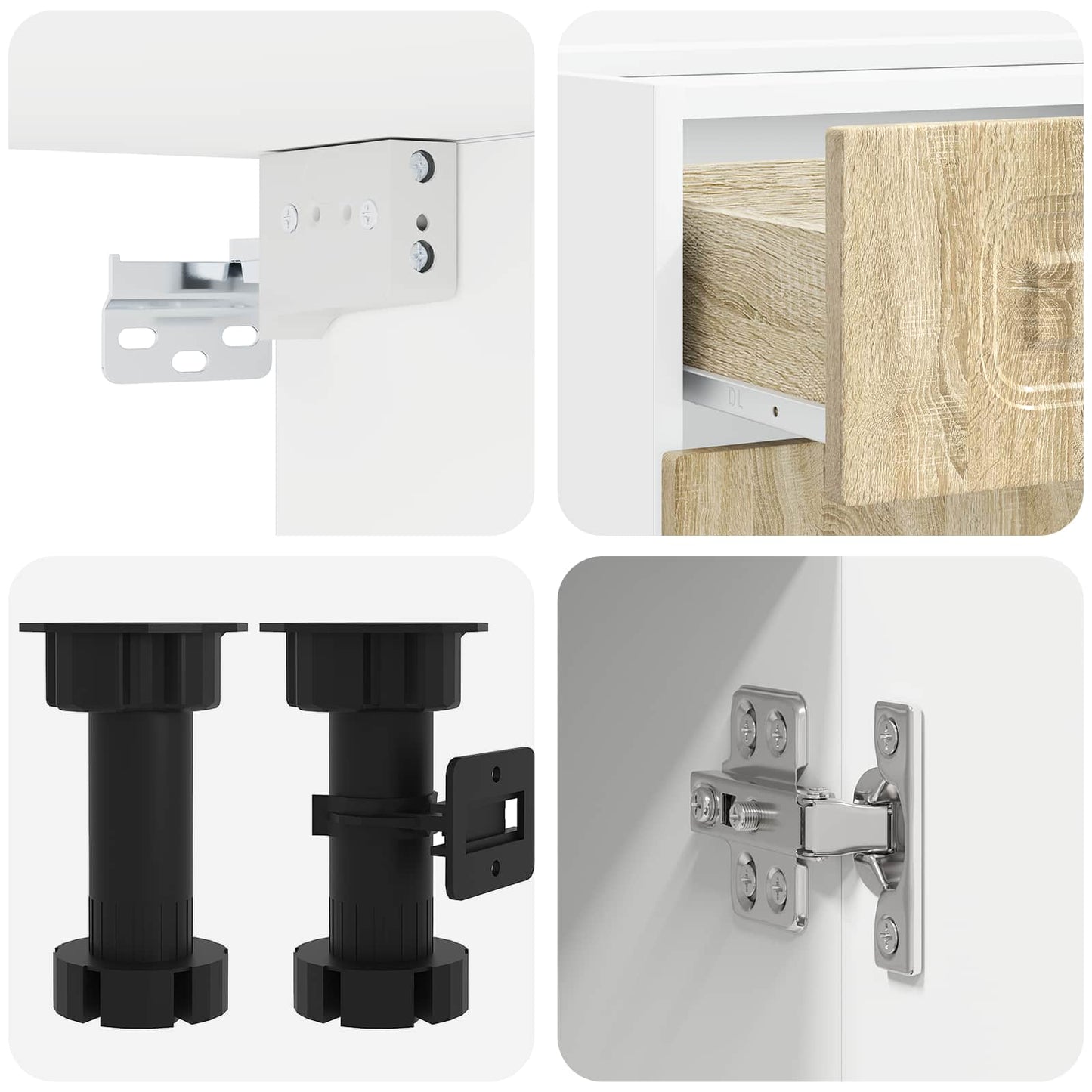 Kücheneinheit KALMAR 5 pcs Sonoma-Eiche Holzwerkstoff