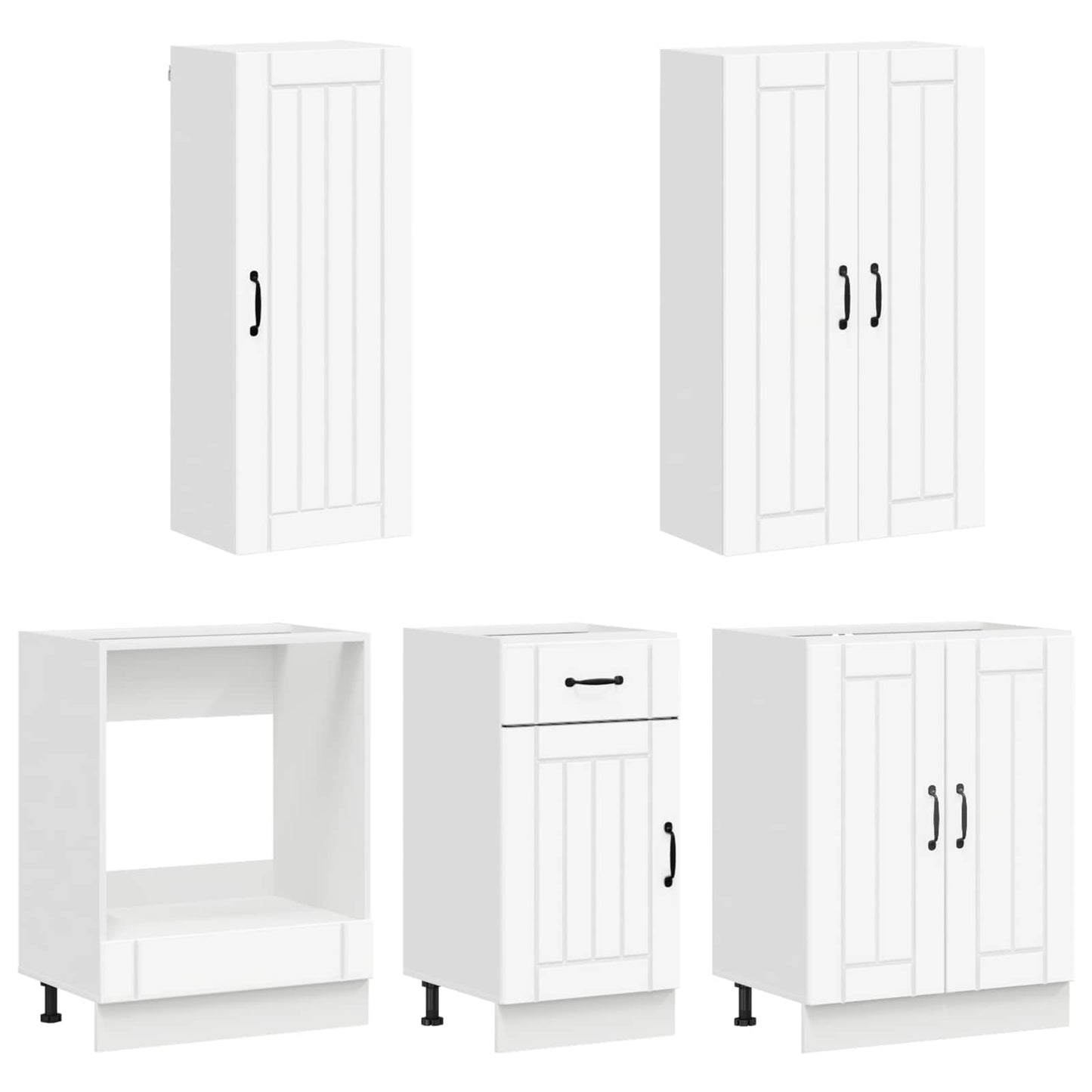 Kücheneinheit LUCCA 5 pcs Weiß
