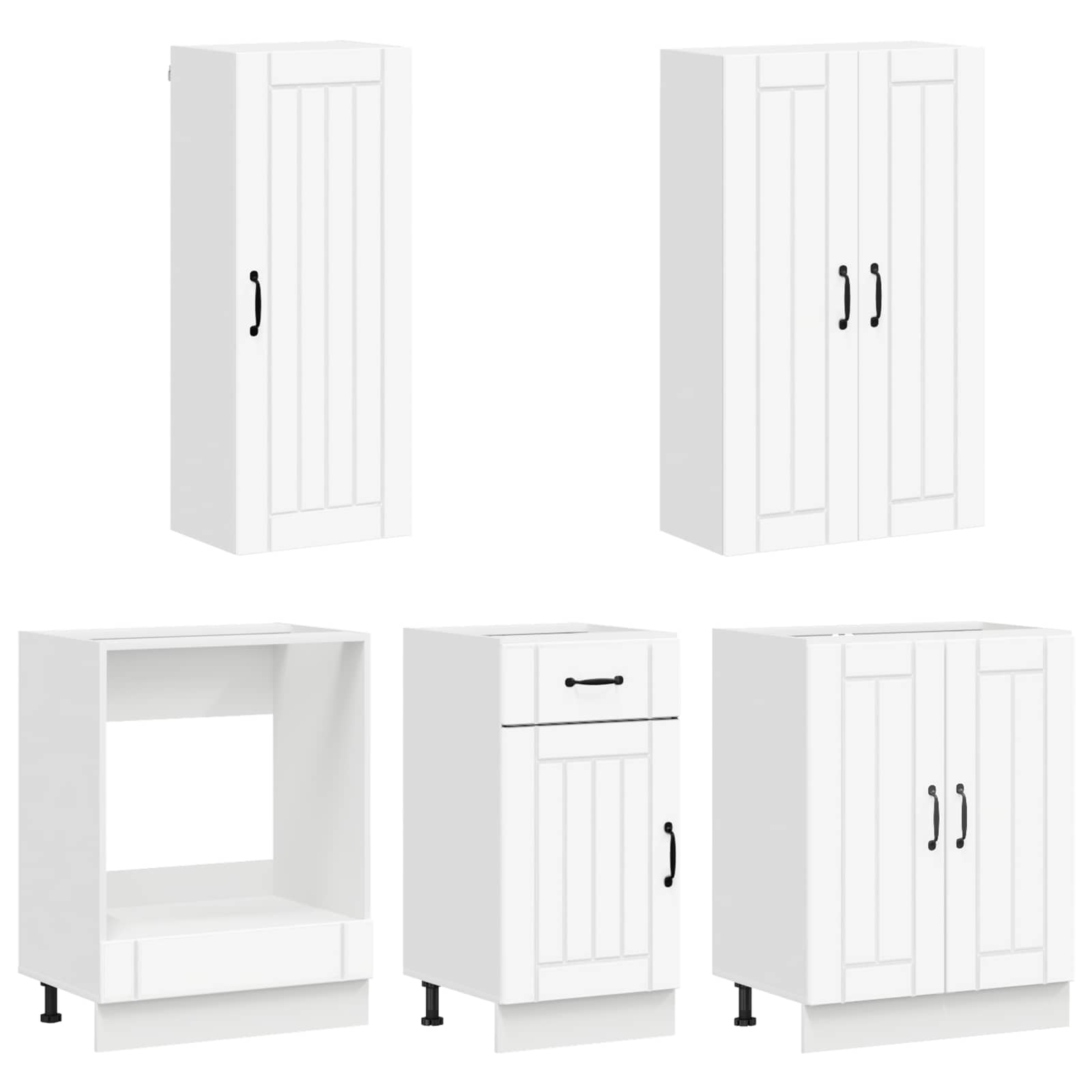 Kücheneinheit LUCCA 5 pcs Weiß
