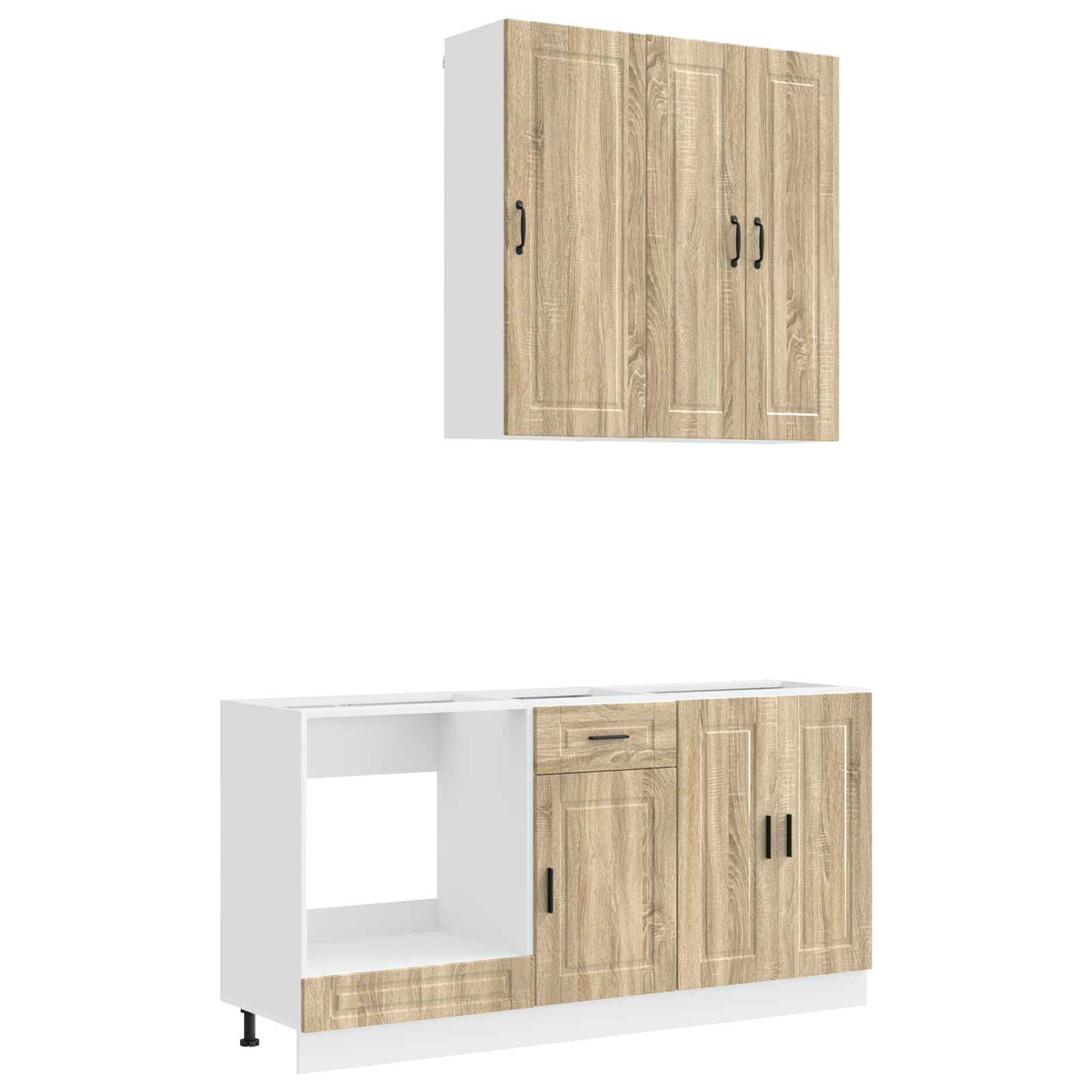 Kücheneinheit PORTO 5 pcs Sonoma-Eiche Holzwerkstoff