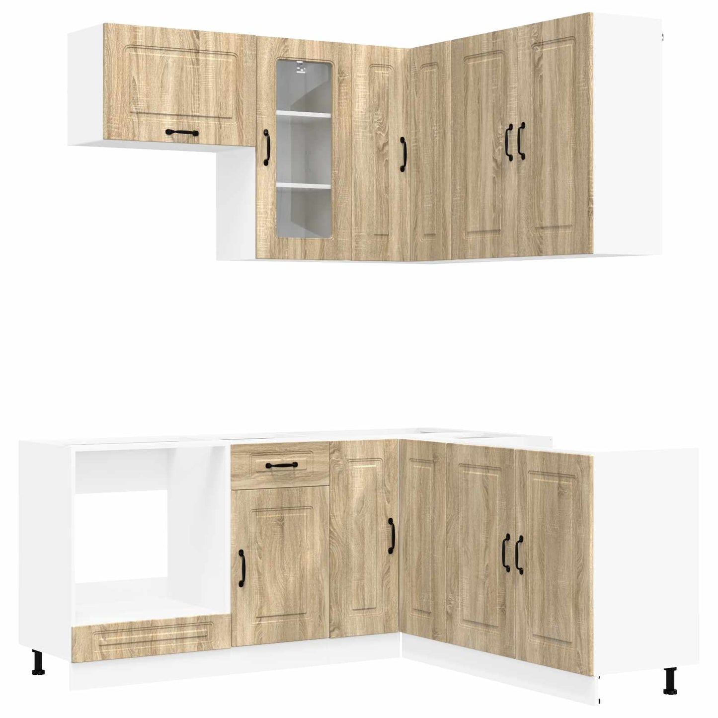 Kücheneinheit KALMAR 8 pcs Sonoma-Eiche Holzwerkstoff