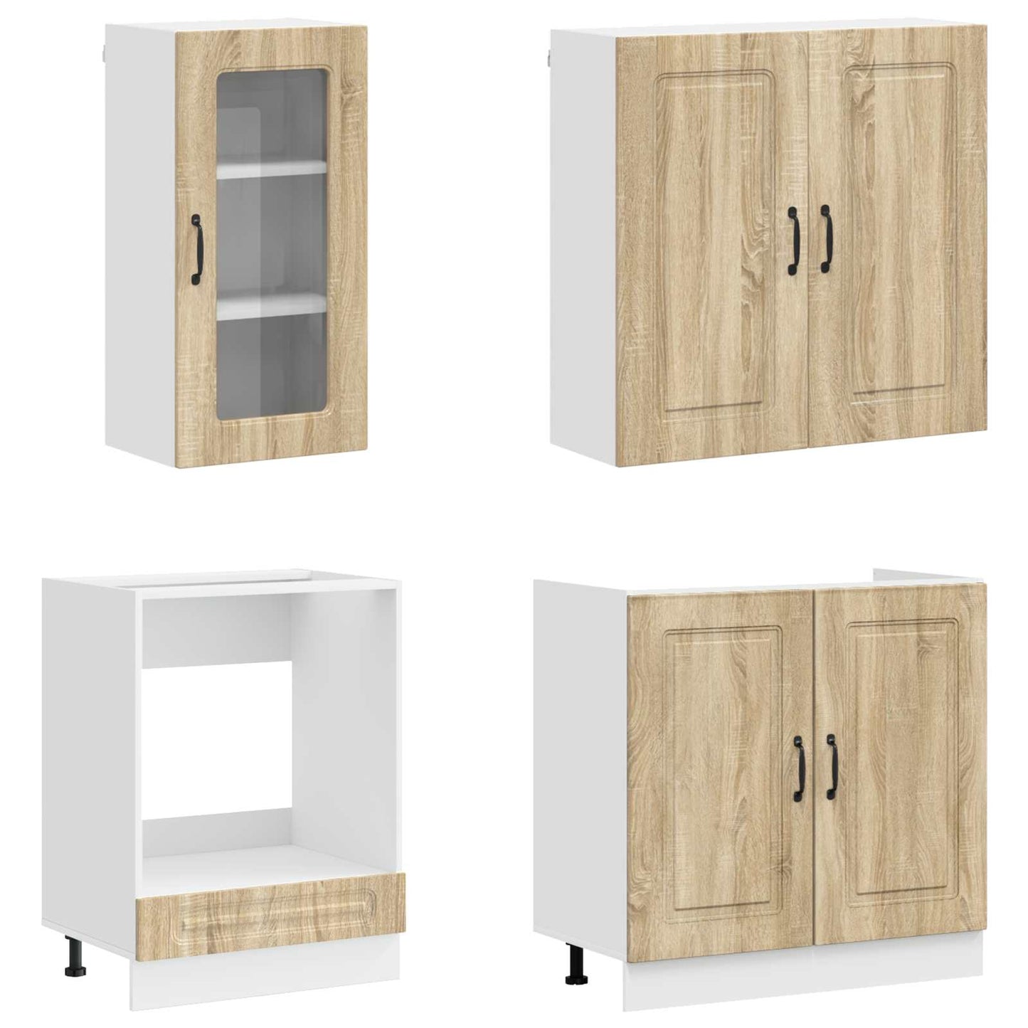 Kücheneinheit KALMAR 8 pcs Sonoma-Eiche Holzwerkstoff