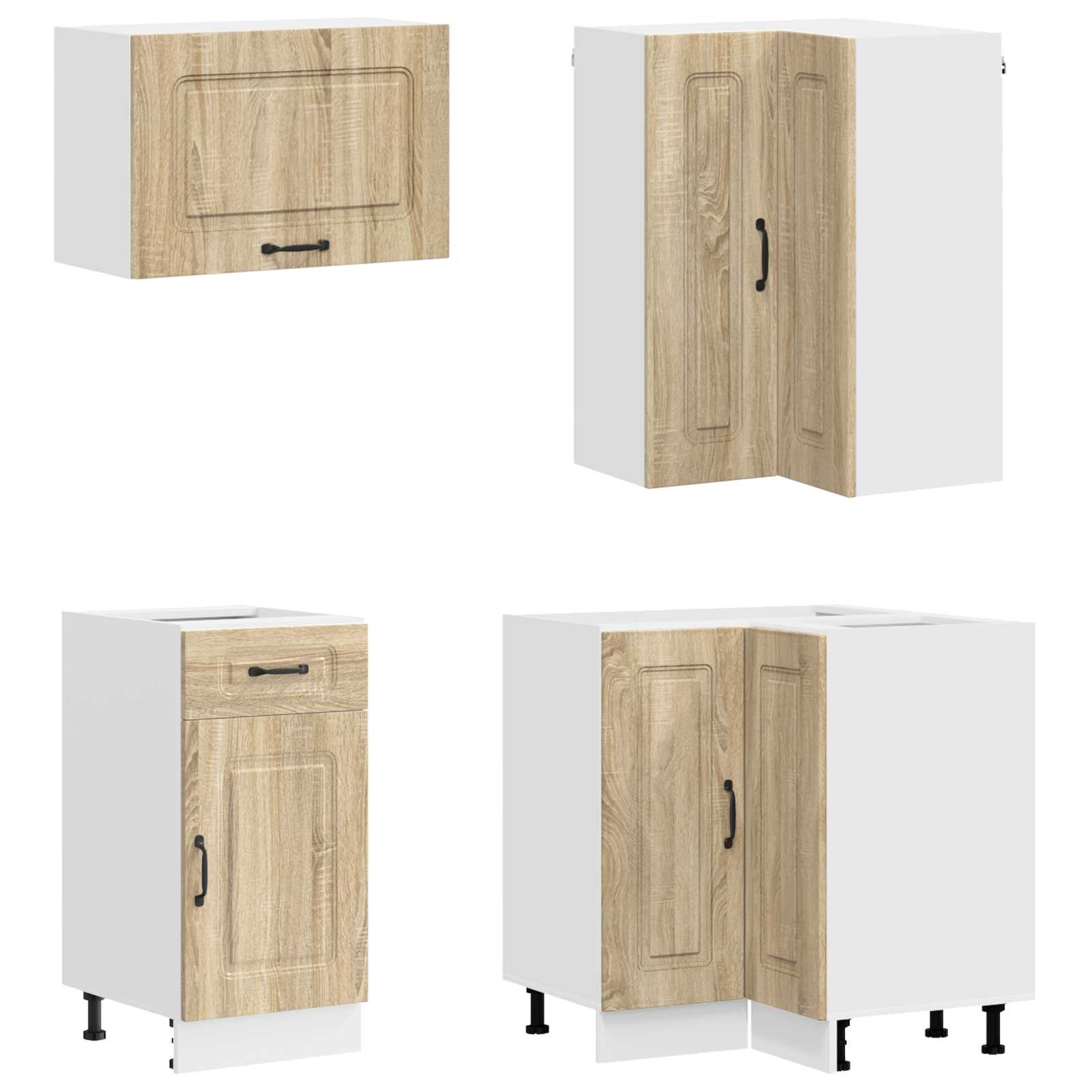 Kücheneinheit KALMAR 8 pcs Sonoma-Eiche Holzwerkstoff