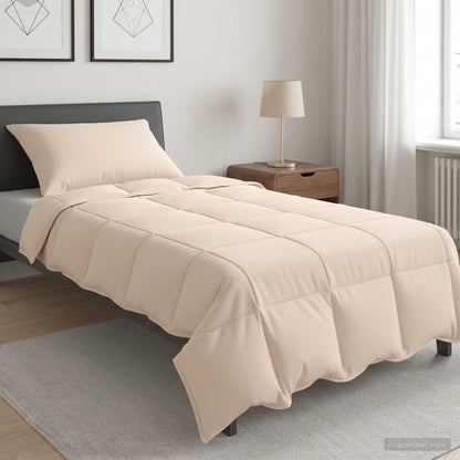 Bettwäsche-Set 2 stk. Sommer 100% natürlicher Kapok Beige
