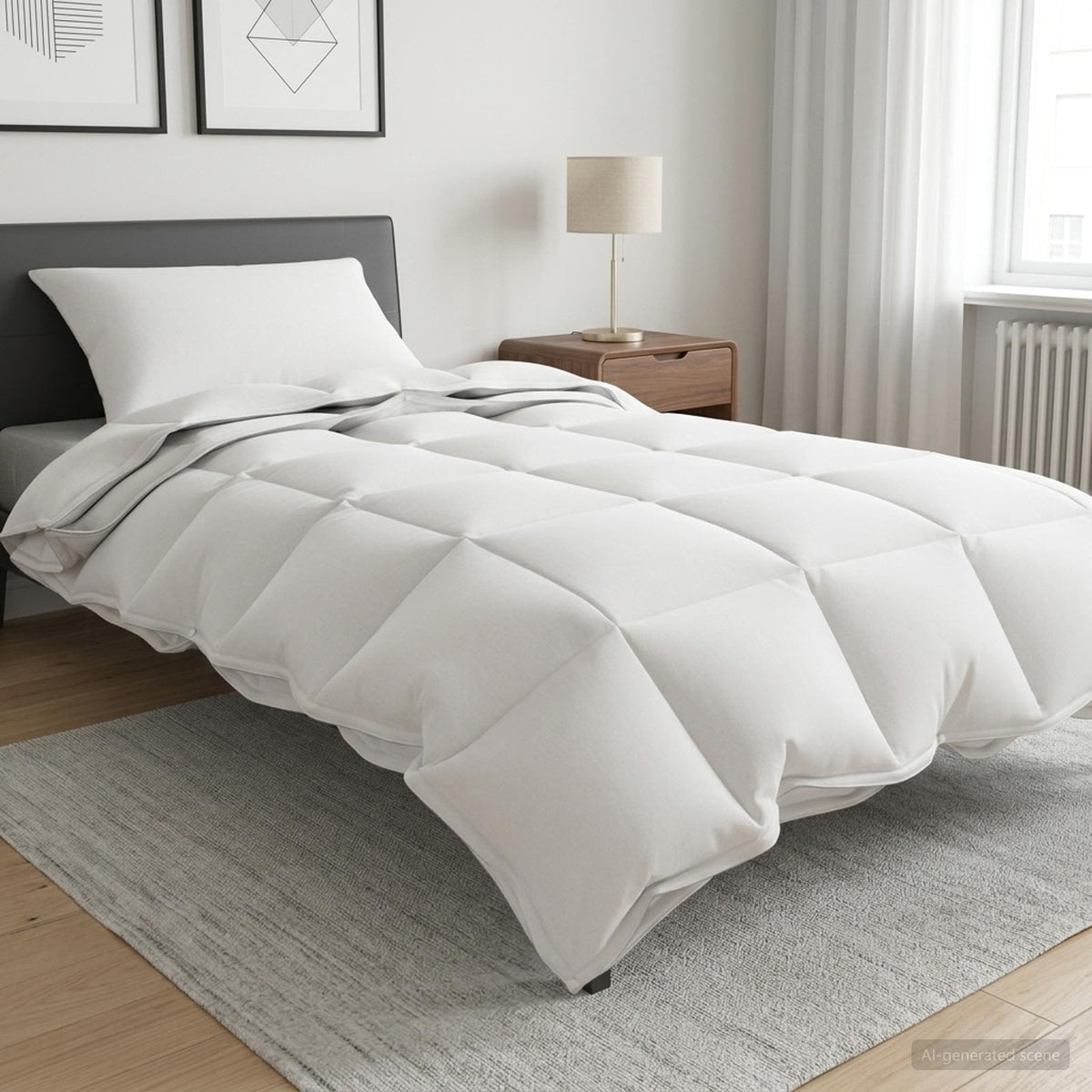 Ganzjahres-Decken-Set 2 stk. 137 x 200 cm Für alle Jahreszeiten