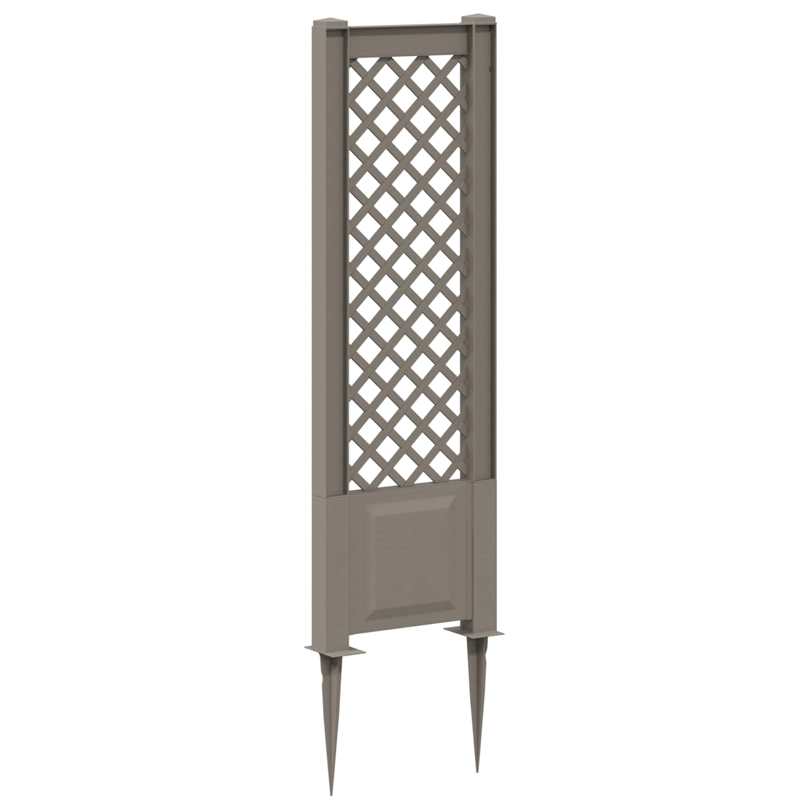 Trellis mit Spike PP Grau
