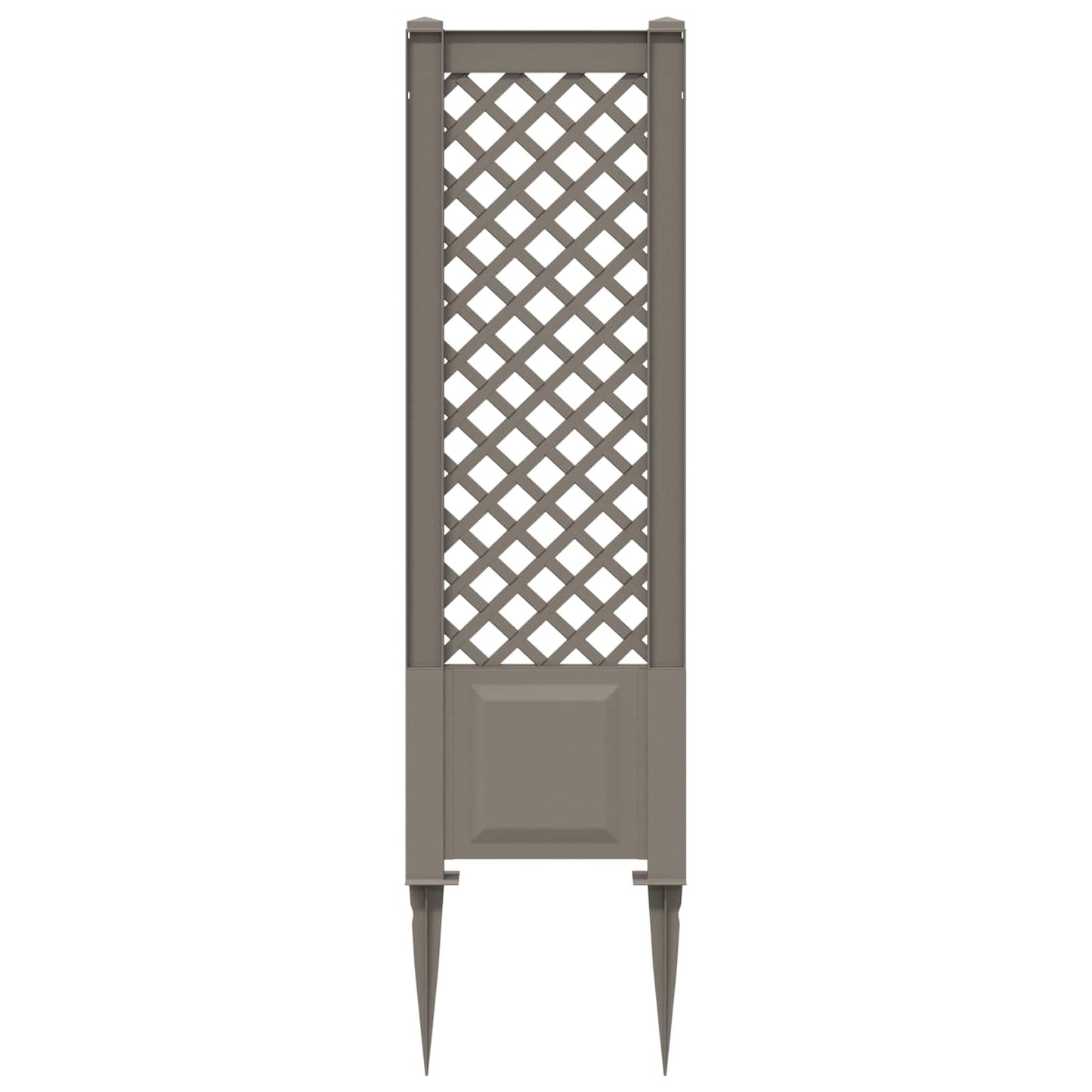 Trellis mit Spike PP Grau