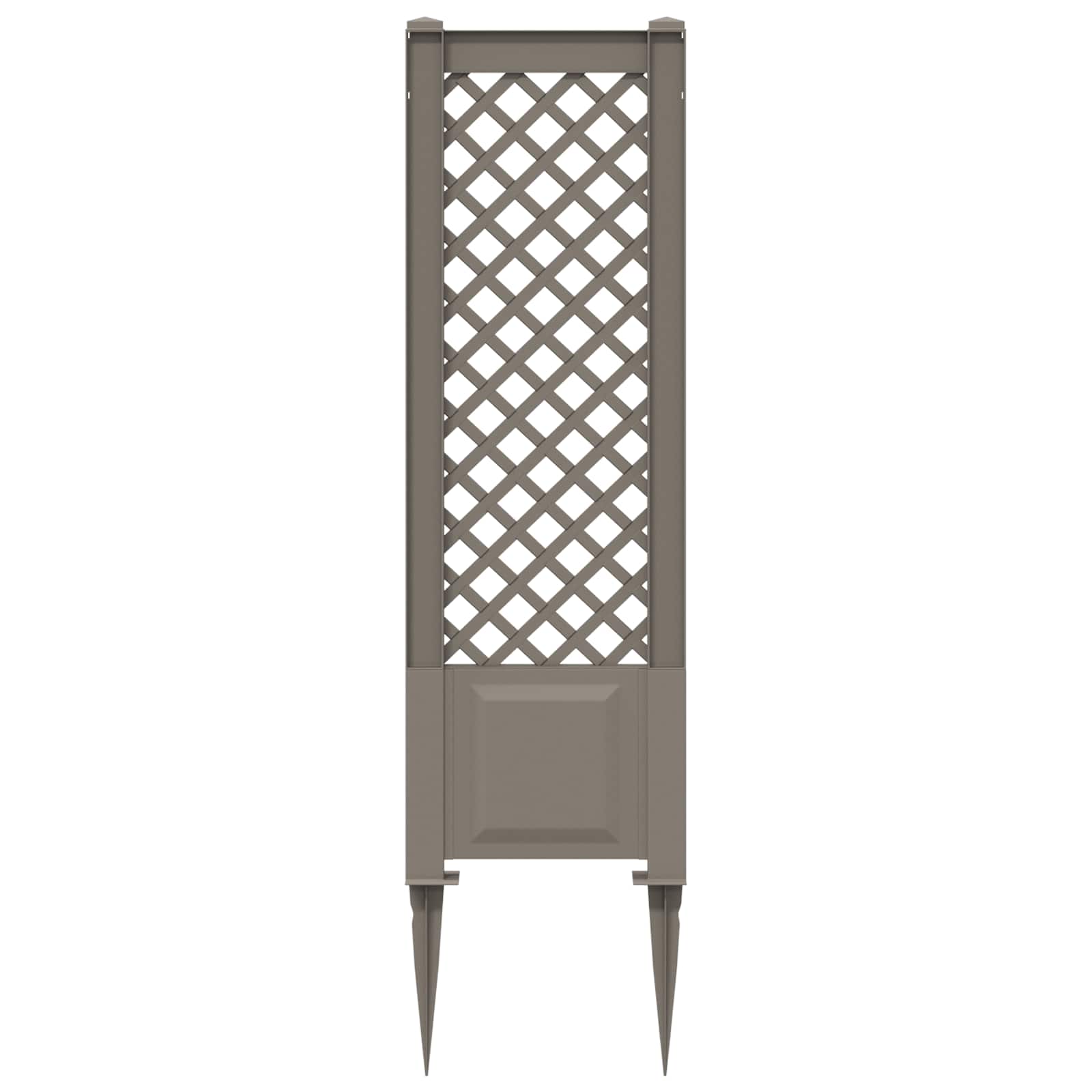 Trellis mit Spike PP Grau