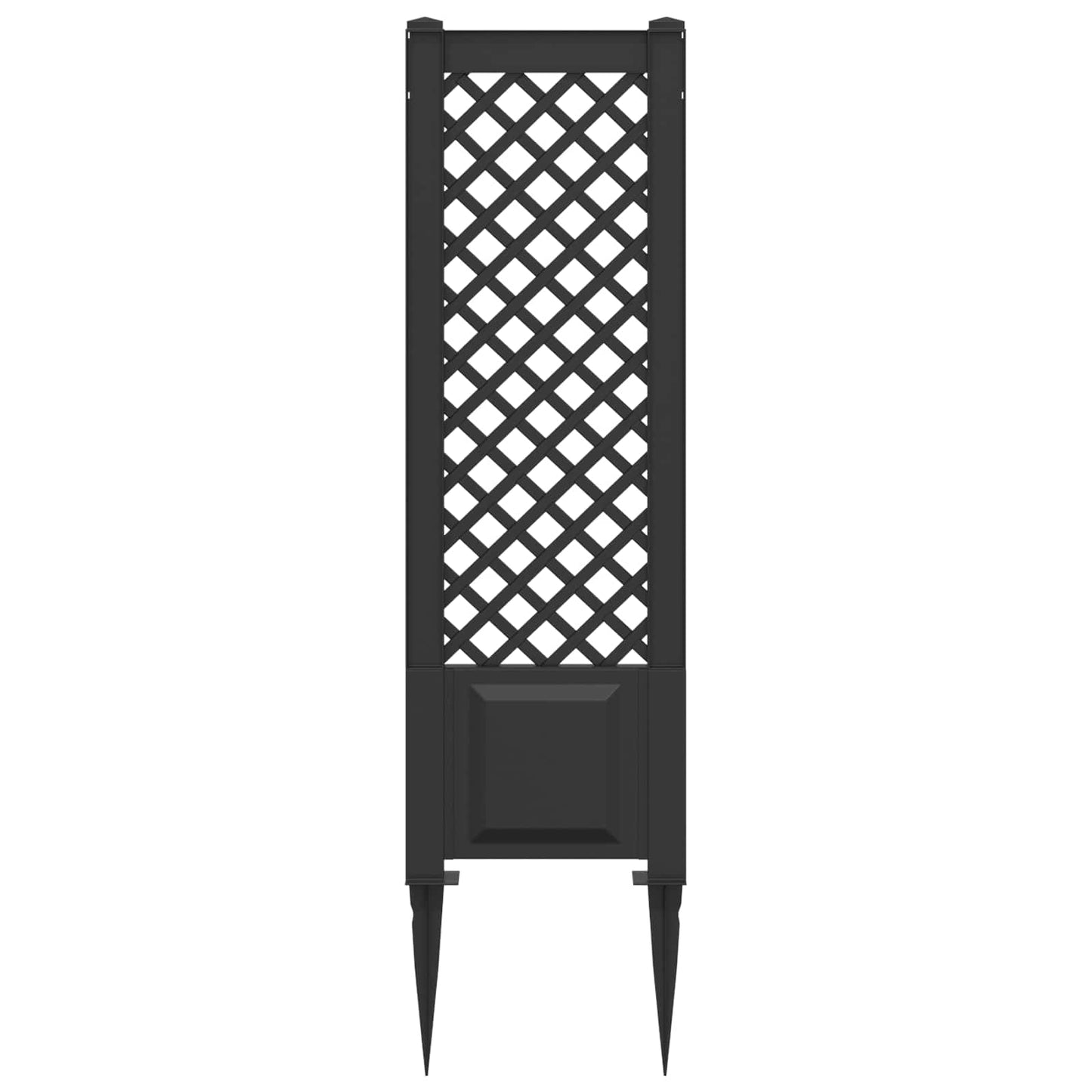 Trellis mit Spike PP Anthrazit