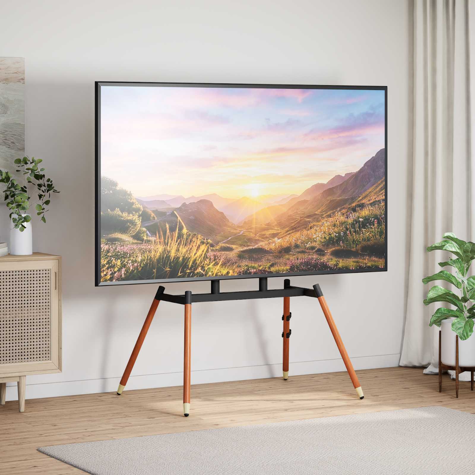 Staffelei TV Stand für 37-86 Inch Screen Max VESA 400x600mm