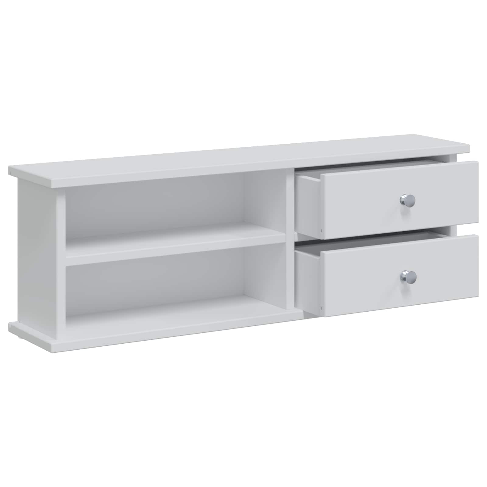 Schminktisch-Set FAUSKE 2 stk. Weiß 76 x 50 x 103,5 cm