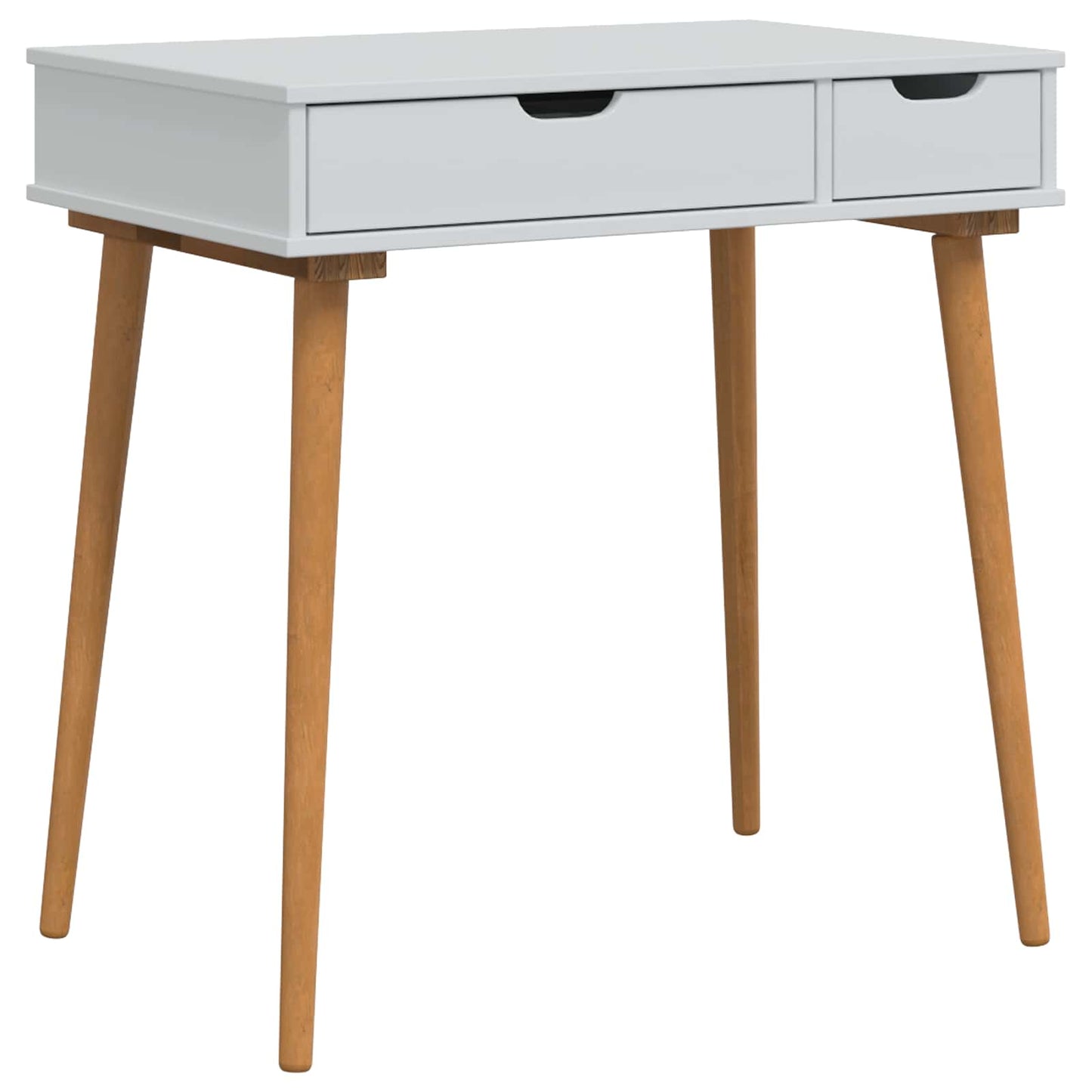 Schminktisch-Set FAUSKE 2 stk. Weiß 76 x 50 x 103,5 cm
