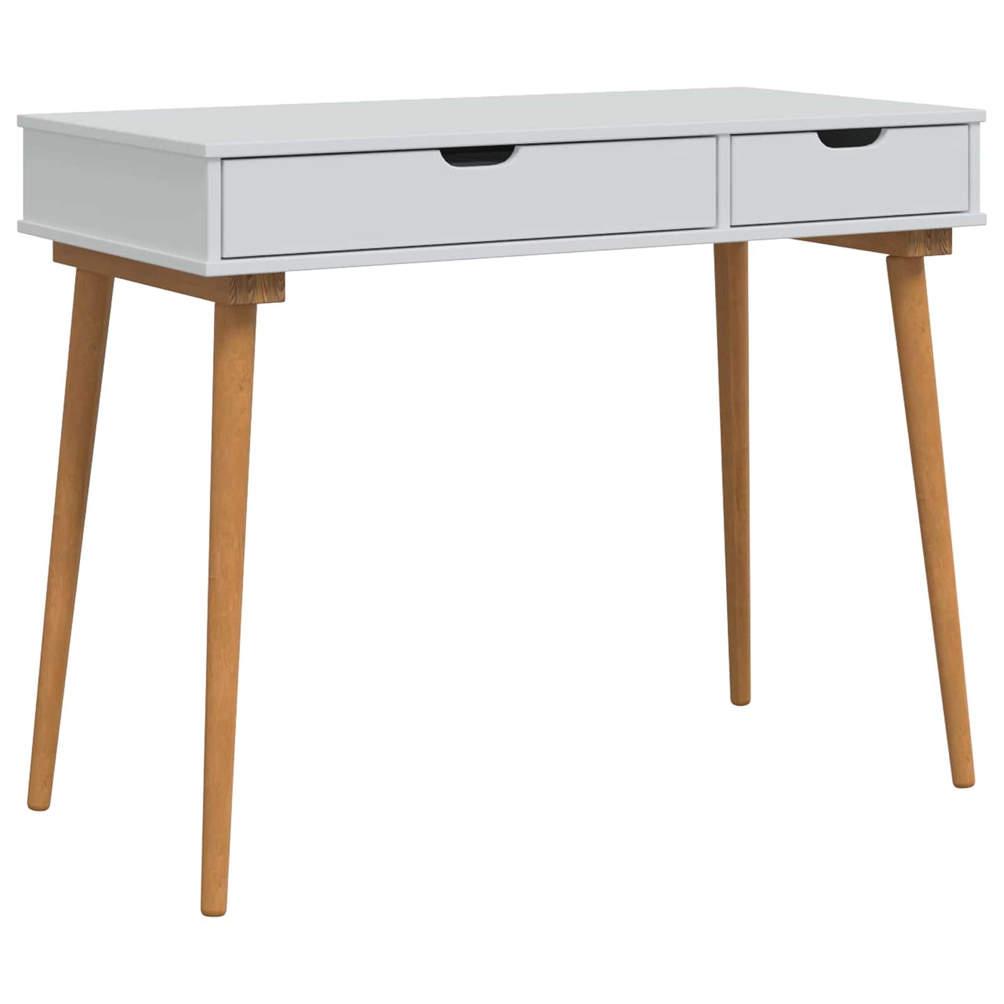 Schminktisch-Set FAUSKE 3 pcs Weiß 100 x 50 x 103,5 cm