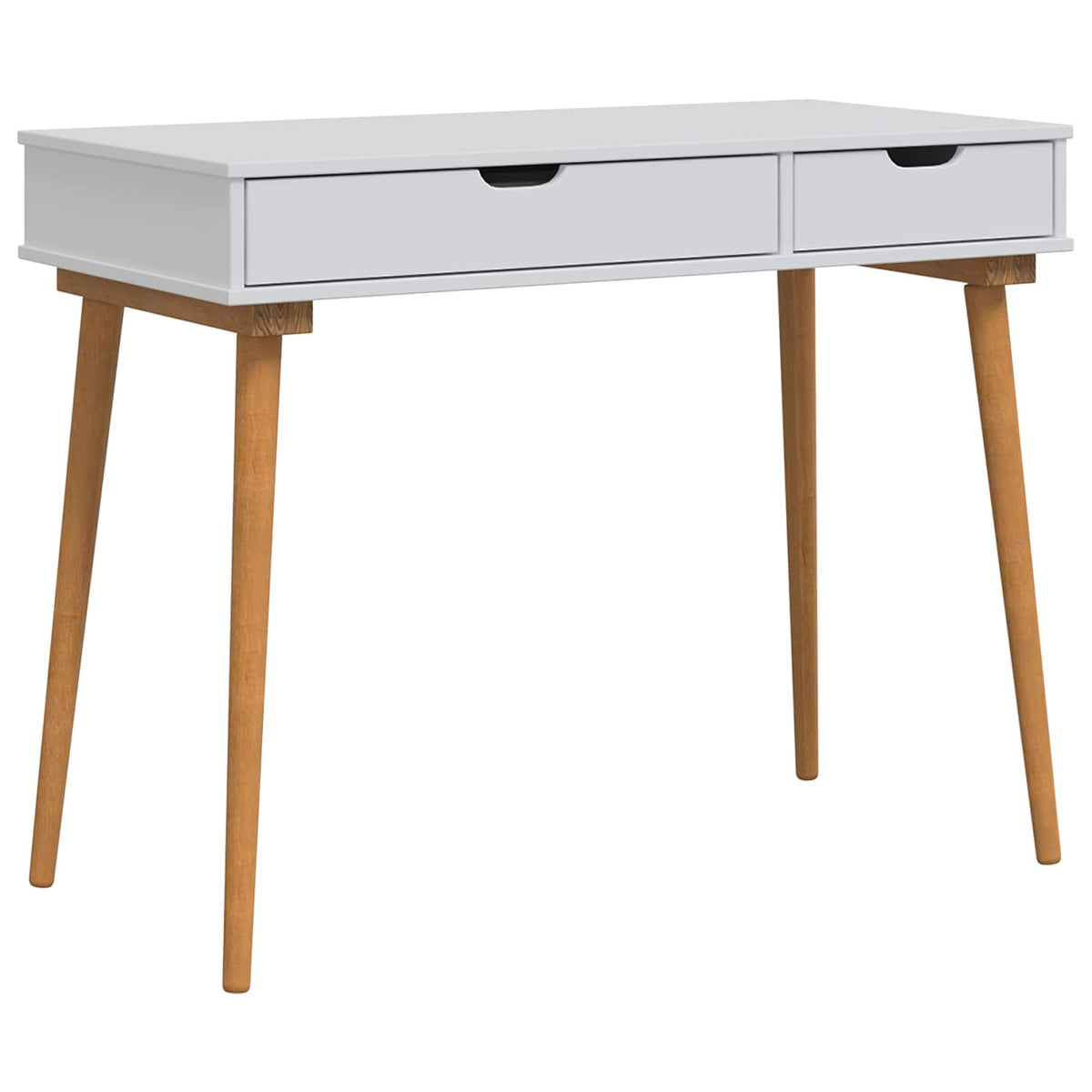 Schminktisch-Set FAUSKE 5 stk. Weiß 100 x 50 x 143 cm