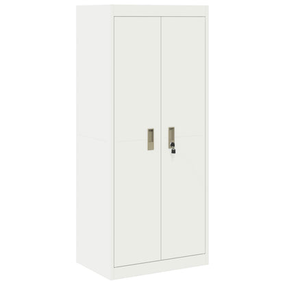 Aufbewahrungsschrank 2 stk. 60 x 40 x 180 cm Stahl Abschließbar