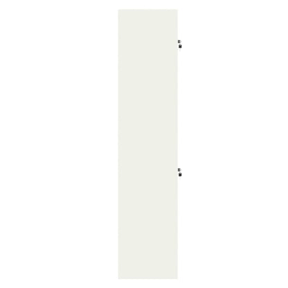 Aufbewahrungsschrank 2 stk. 60 x 40 x 180 cm Stahl Abschließbar