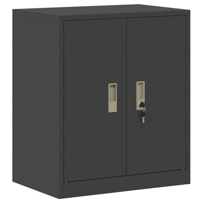 Aufbewahrungsschrank 2 stk. Schwarz 60 x 40 x 175 cm Stahl
