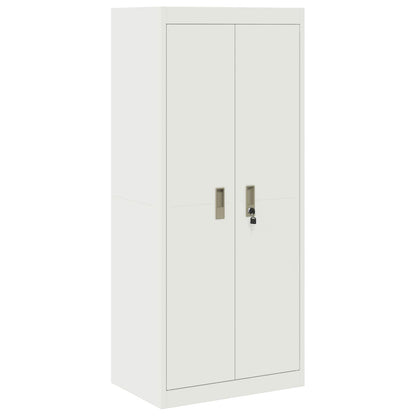 Aufbewahrungsschrank 2 stk. 60 x 40 x 210 cm Stahl Abschließbar