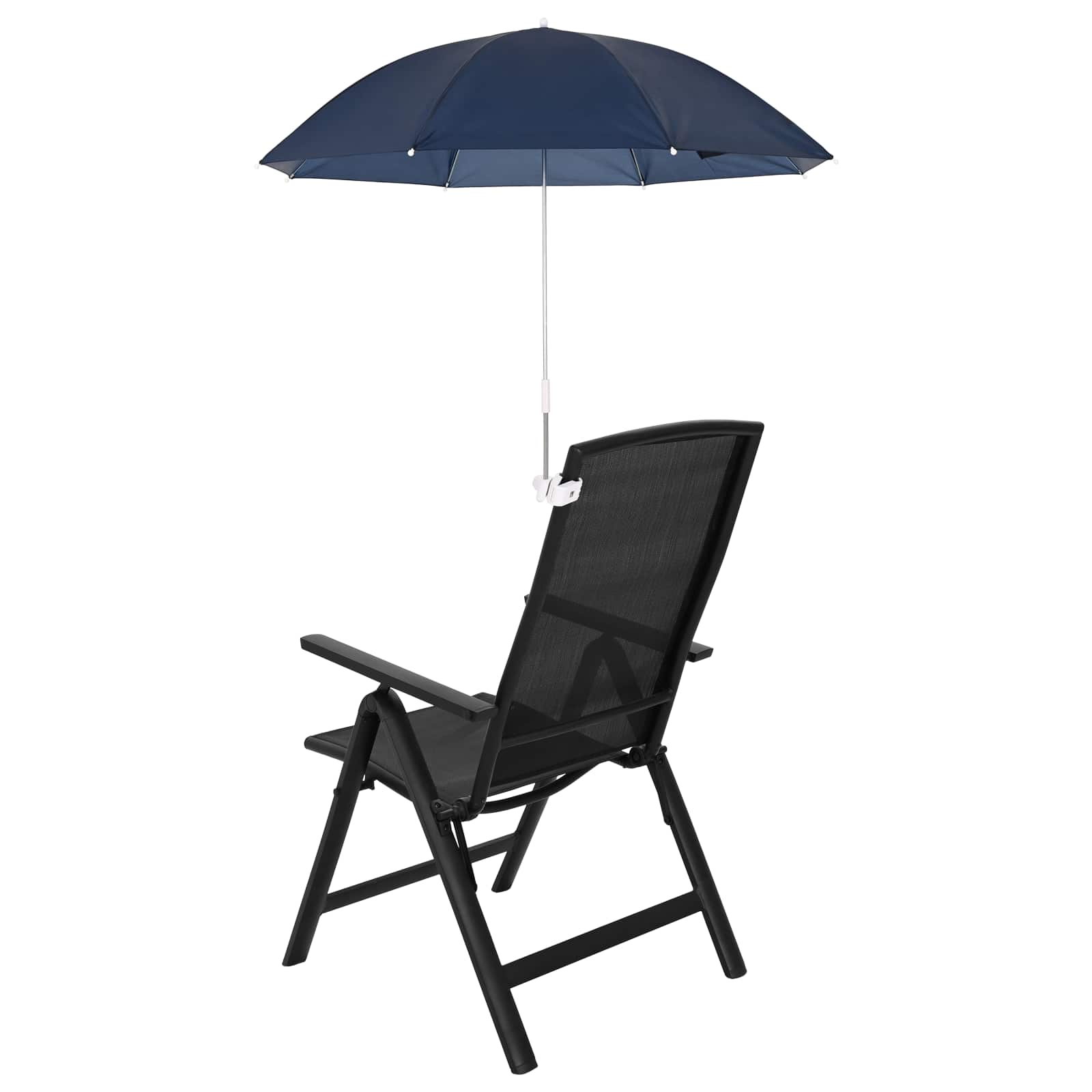 Sonnenschirm mit Klemme Ø 105 x 86 cm 170T Polyester 2 Stk.