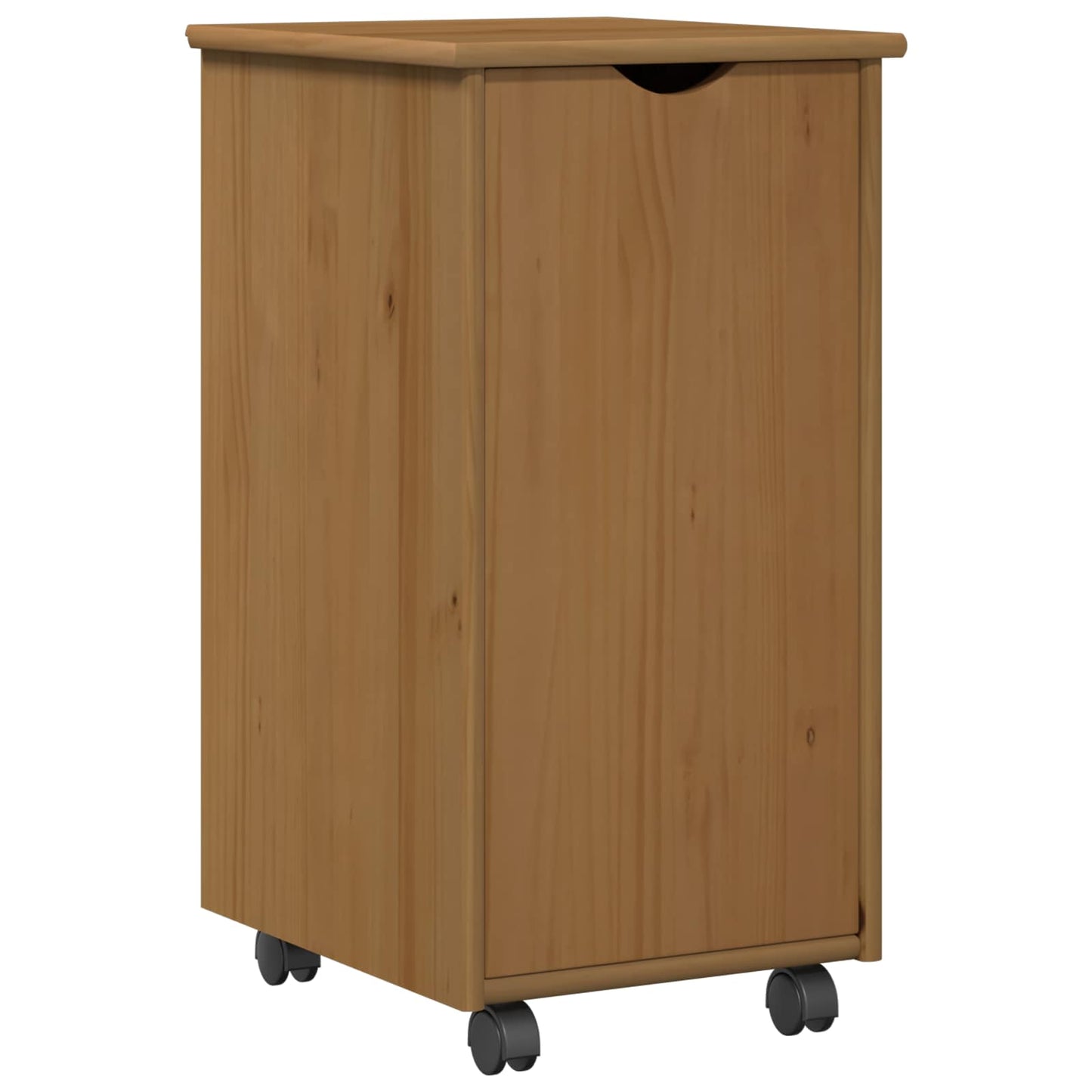 Schreibtischschrank-Set 2 stk. Honigbraun Massives Kiefernholz