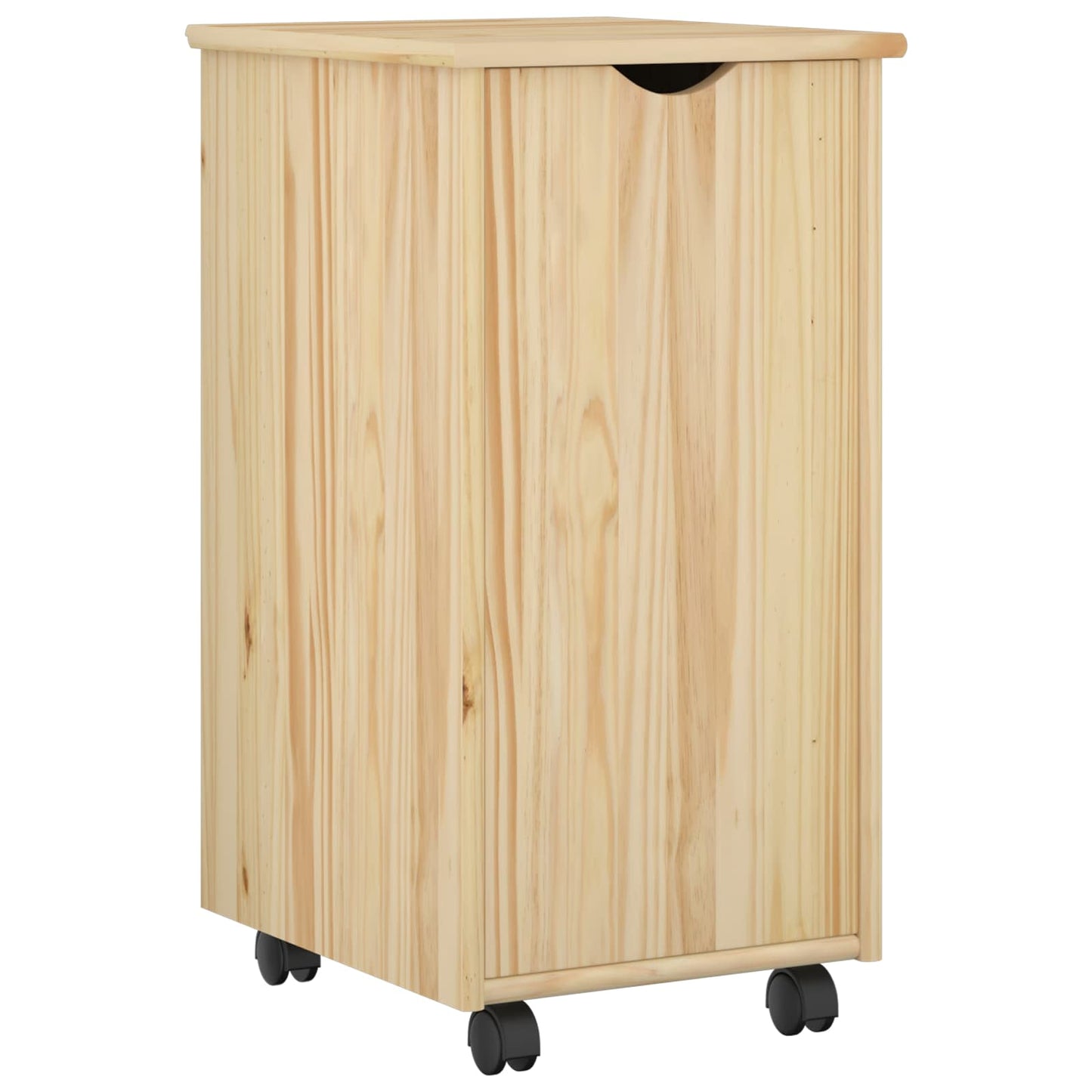 Schreibtischschrank-Set 2 stk. Braun Massives Kiefernholz