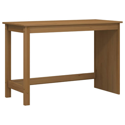 Desk und Rolling Cabinet Set MOSS 2 stk. Honigbraun