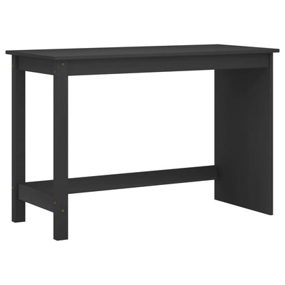 Desk und Rolling Cabinet Set MOSS 2 stk. Schwarz