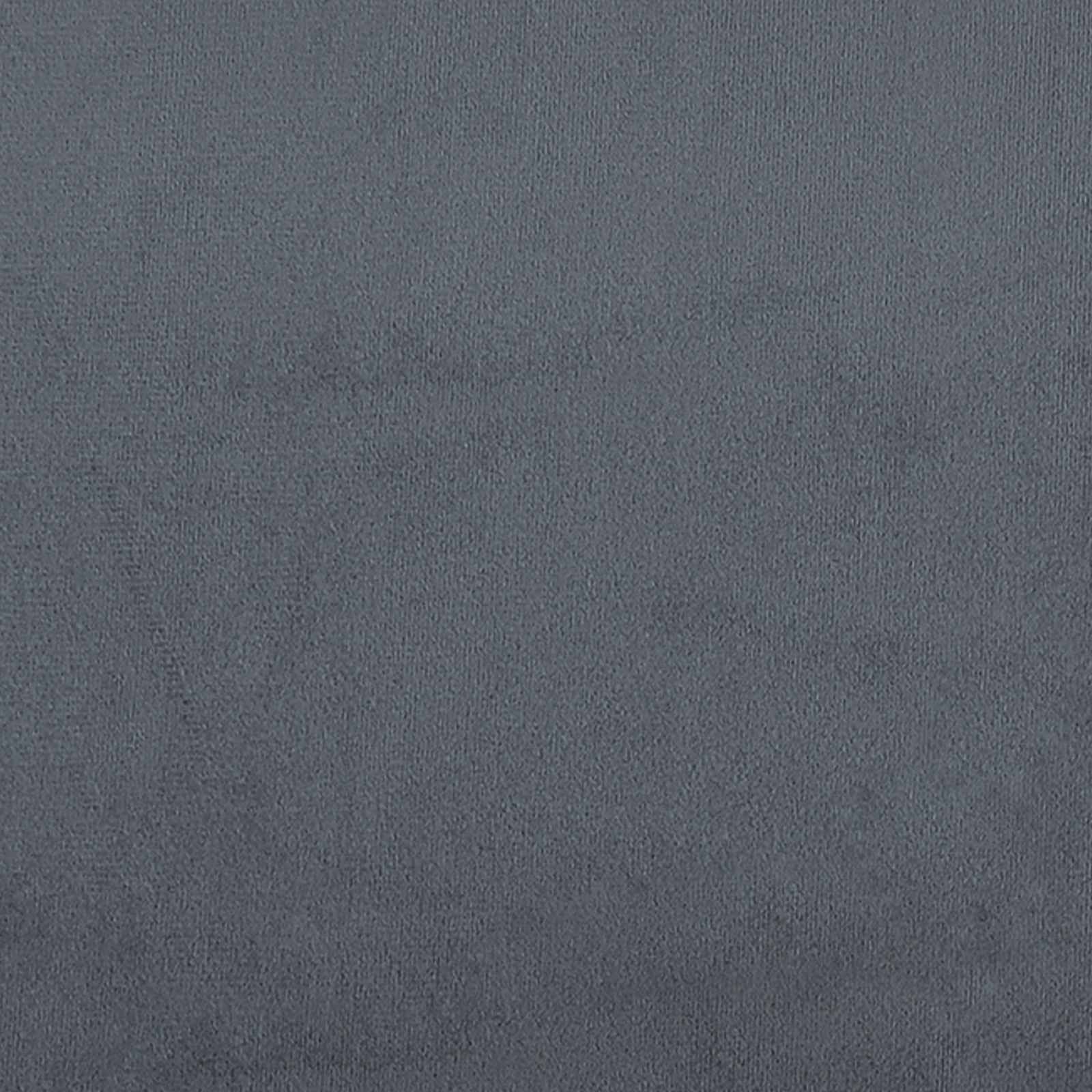 Ottoman Bettgestell mit Speicher Dunkelgrau 100 x 200 cm Samt