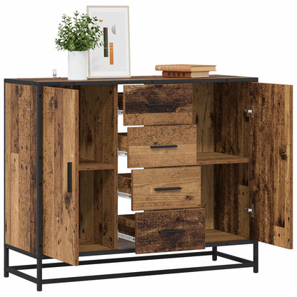 Sideboard Altholz 92 x 35 x 76 cm Holzwerkstoff