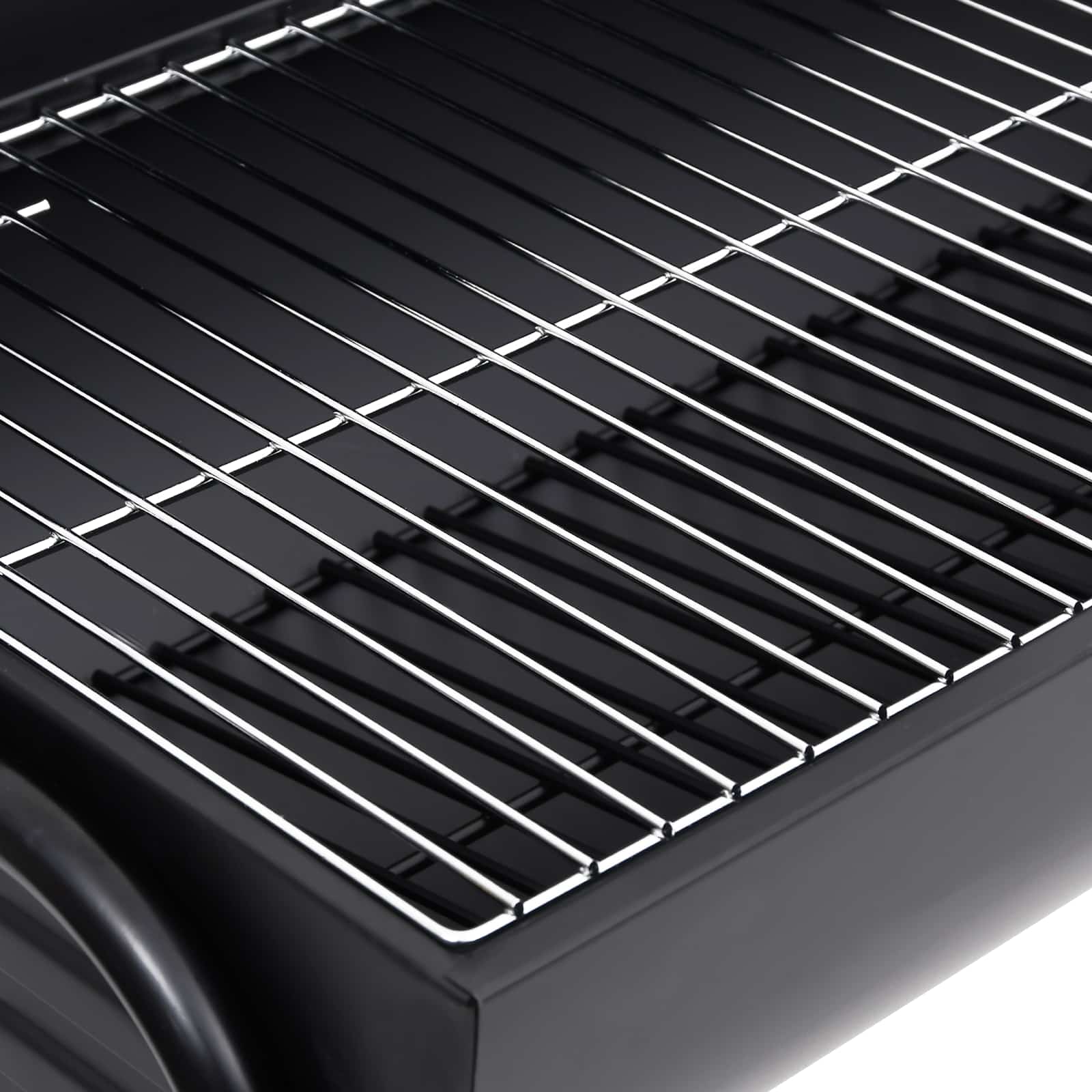 Outdoor Grill 3 Stk. 80 x 73 x 90 cm Metall Schwarz