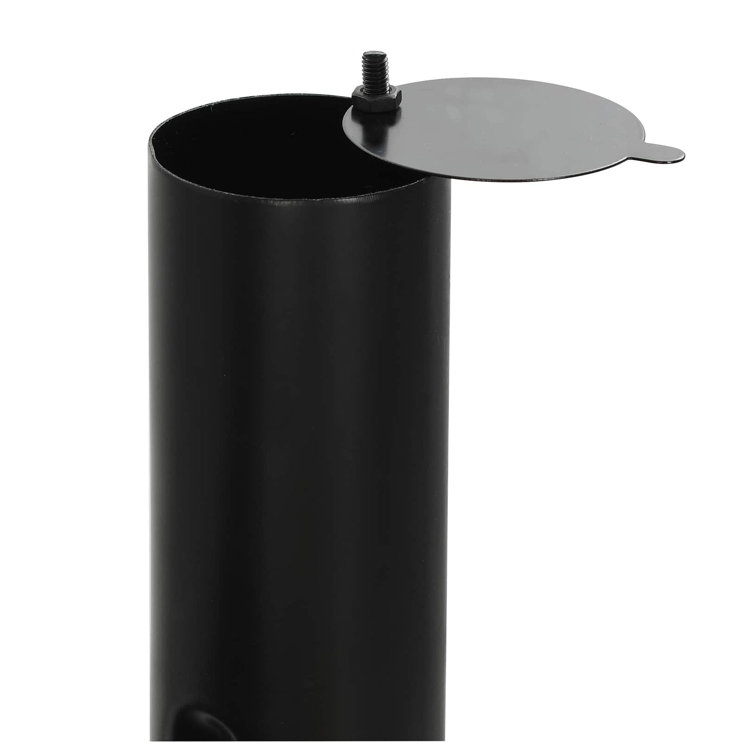 Outdoor Grill 103 x 60 x 113 cm Stahl Schwarz