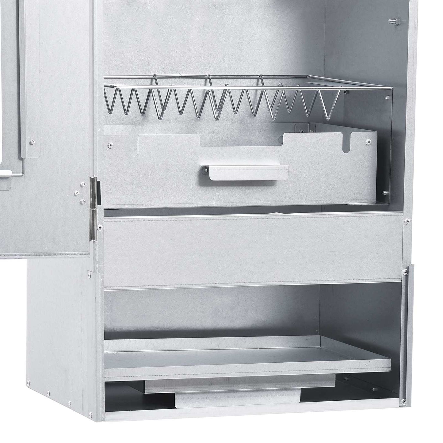 Cold Smoker mit Rauchtube 44,5 x 29 x 83 cm Verzinkter Stahl