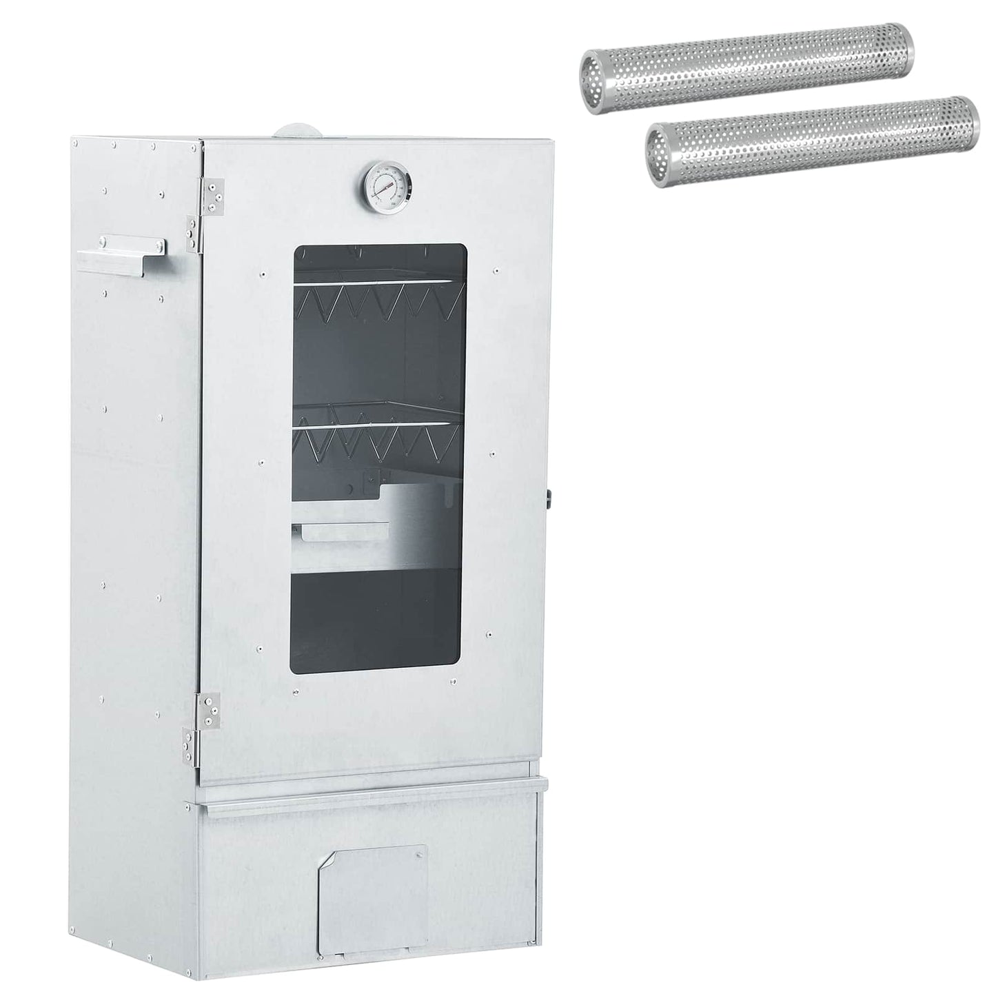 Cold Smoker mit Rauchtube 44,5 x 29 x 83 cm Verzinkter Stahl