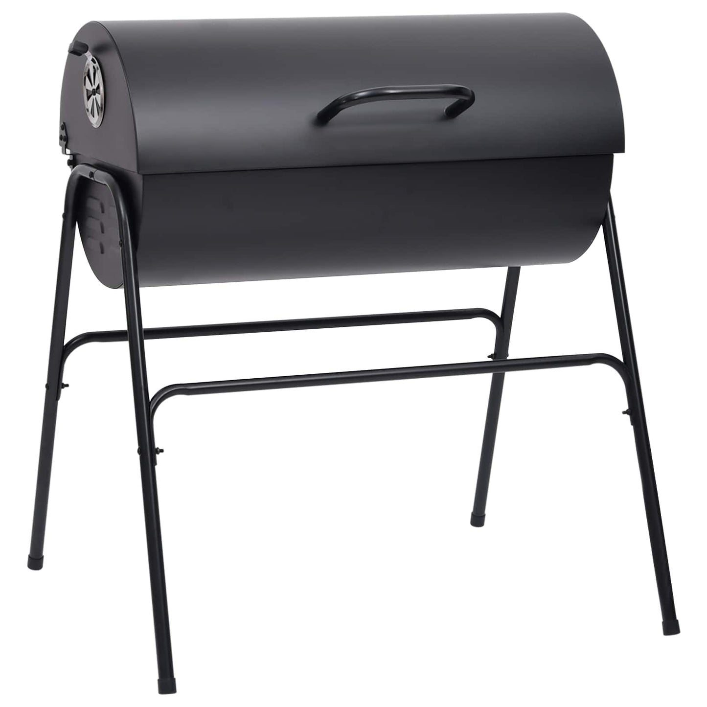 Fassgrill mit 2 Kochrosten 3 Stk. 80 x 73 x 90 cm Metall