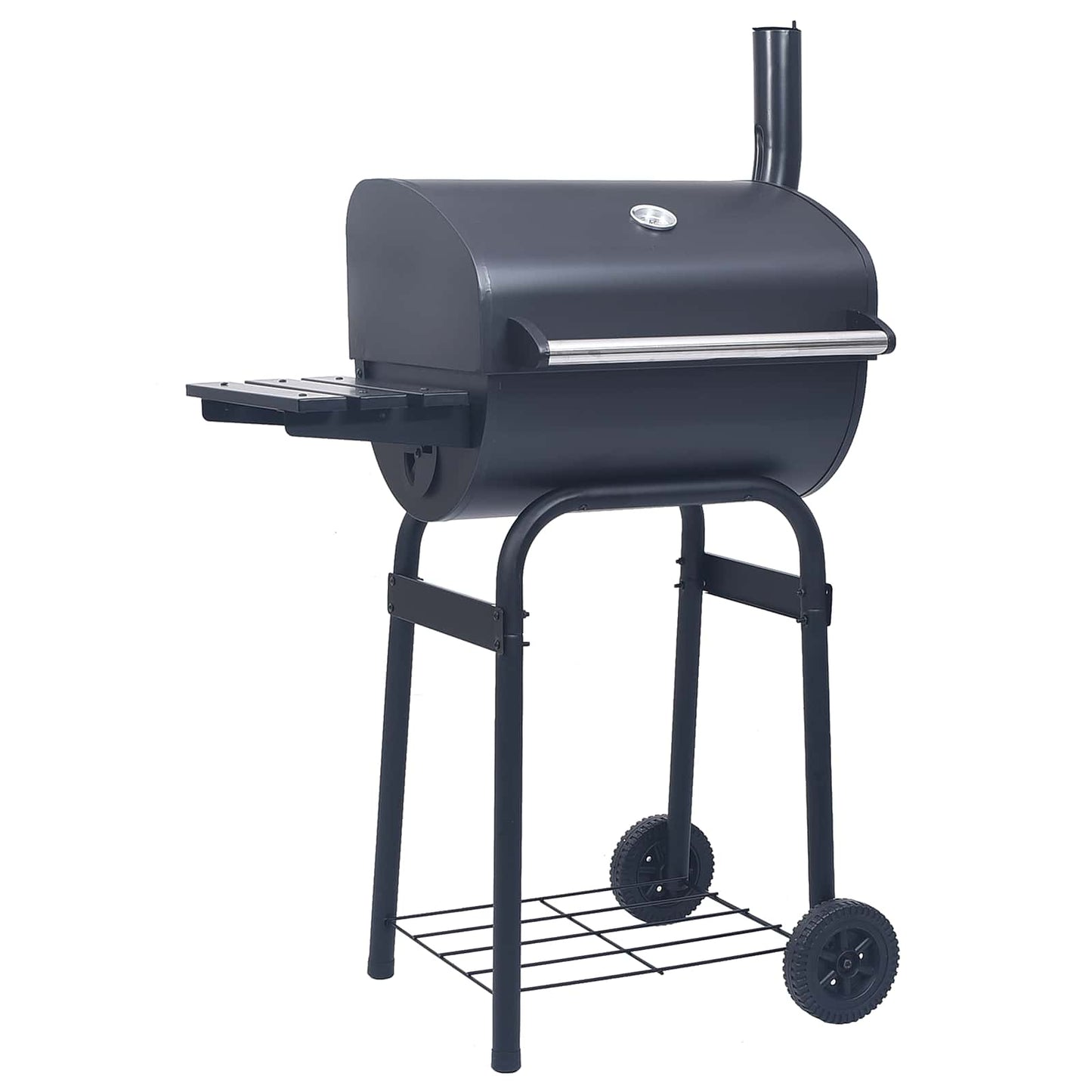 Holzkohlegrill 75 x 48 x 120 cm Silber