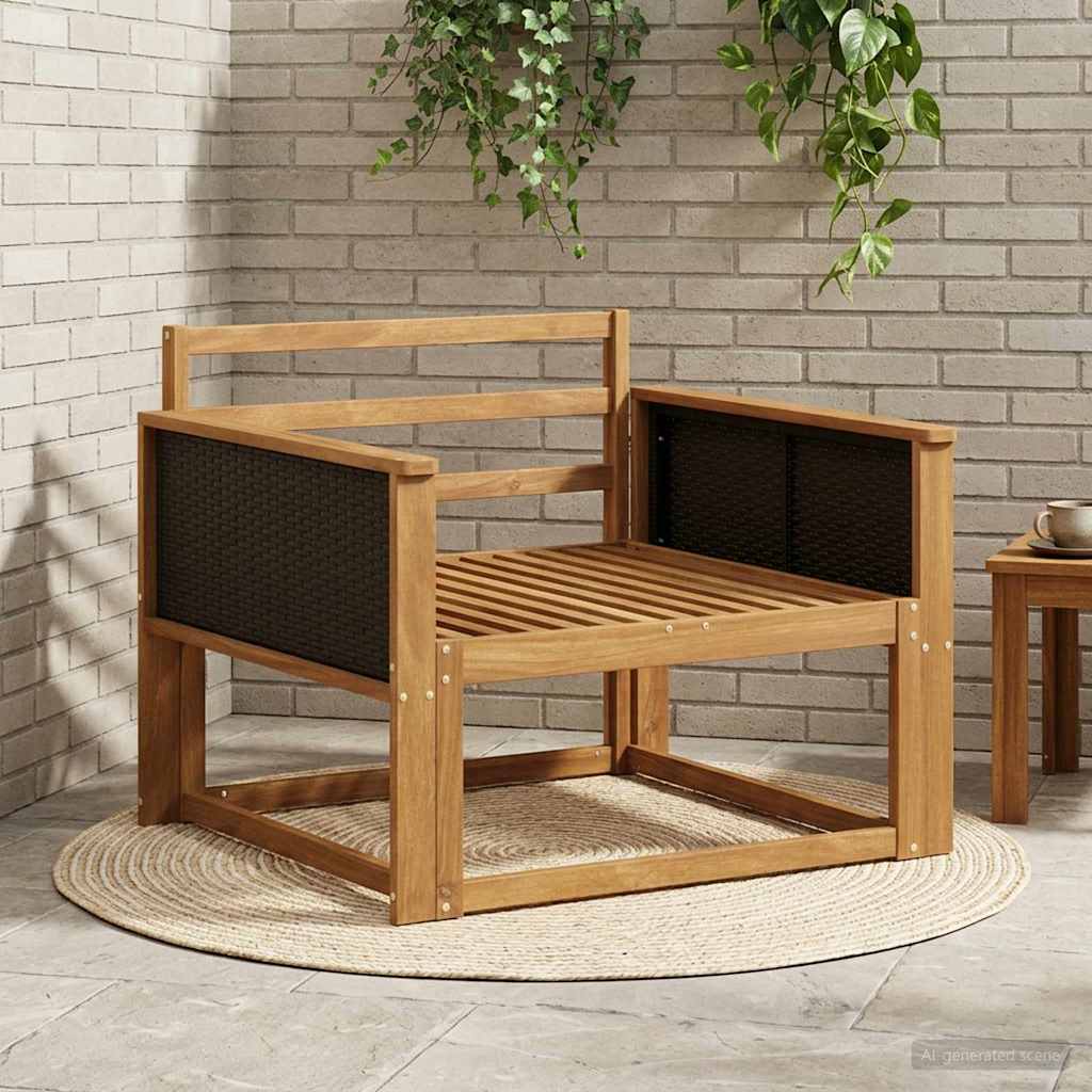 Outdoor Mittelsofa Natur