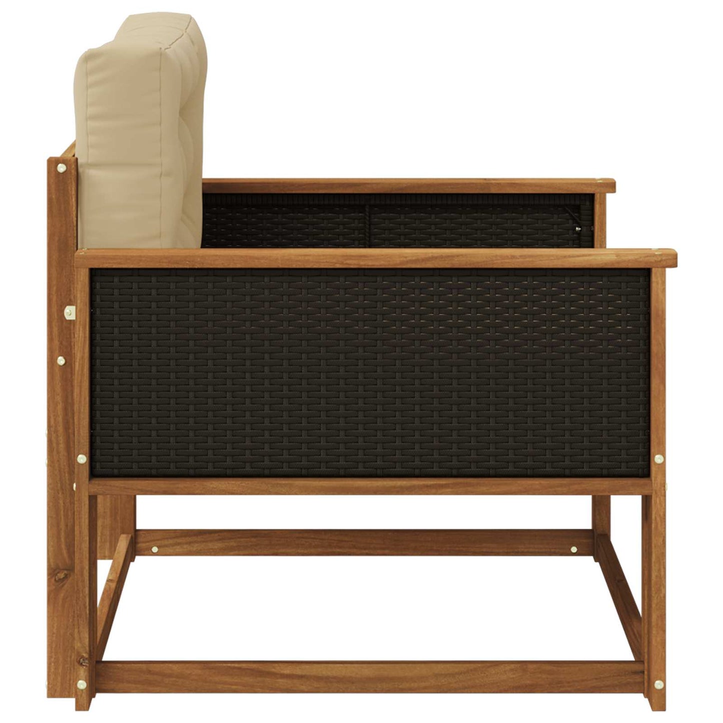 Outdoor Mittelsofa Natur