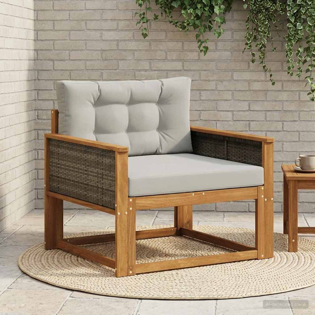Outdoor Mittelsofa Natur