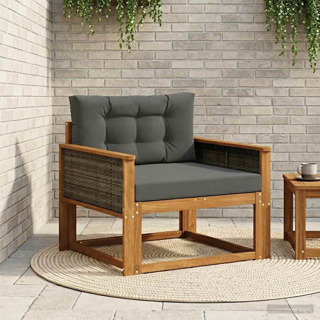 Outdoor Mittelsofa Natur