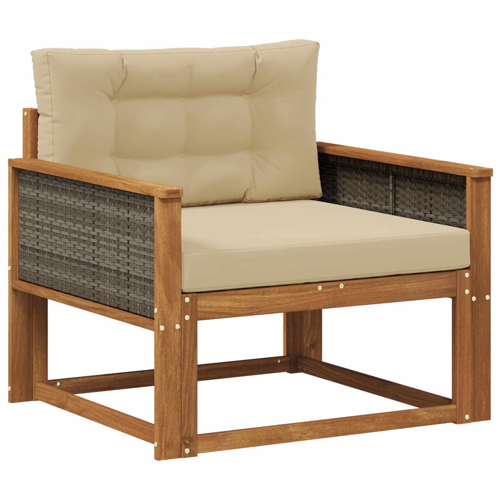 Outdoor Mittelsofa Natur
