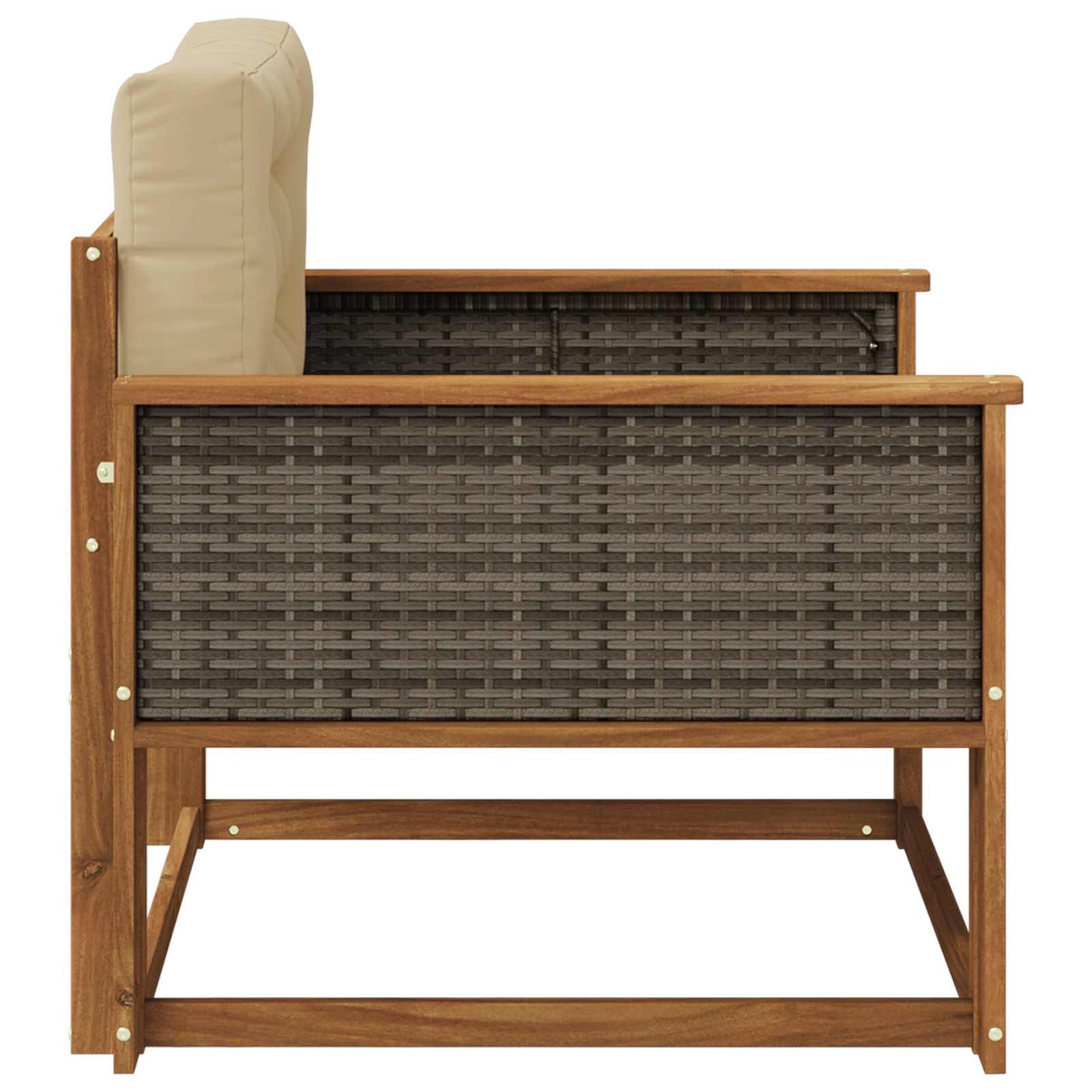 Outdoor Mittelsofa Natur