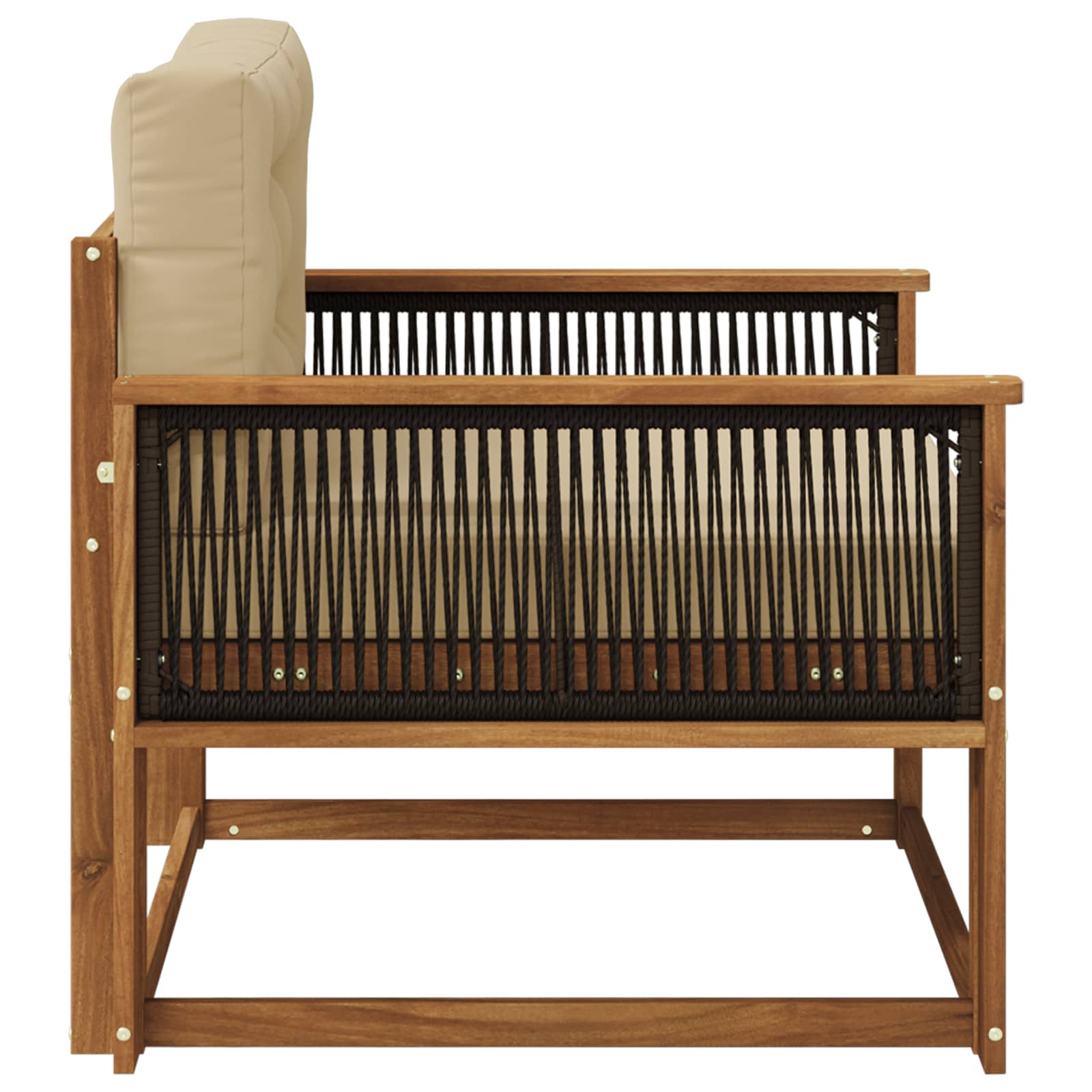 Outdoor Mittelsofa Natur