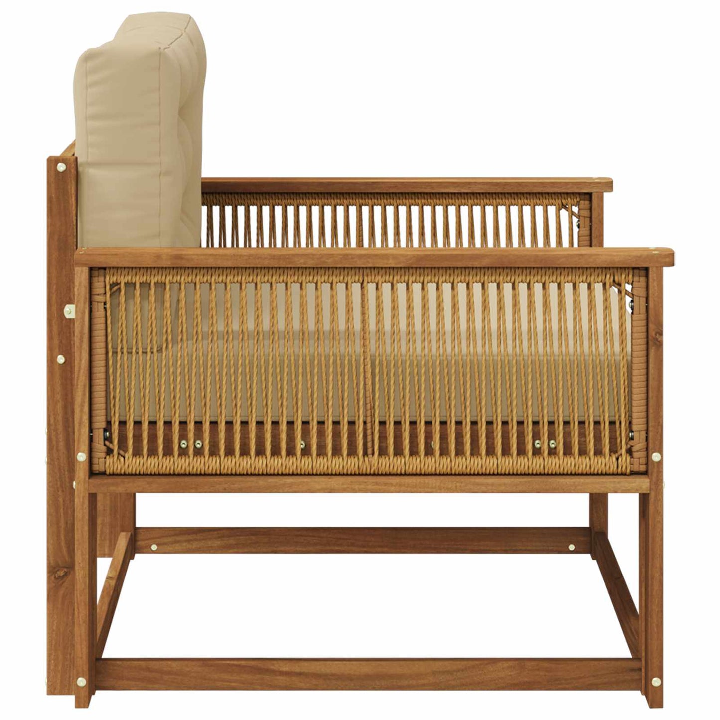 Outdoor Mittelsofa Natur