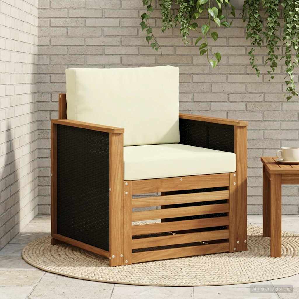Outdoor Mittelsofa Natur