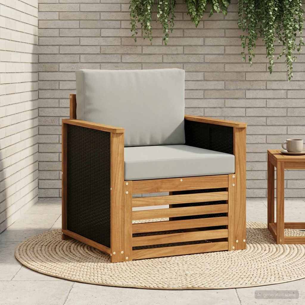 Outdoor Mittelsofa Natur