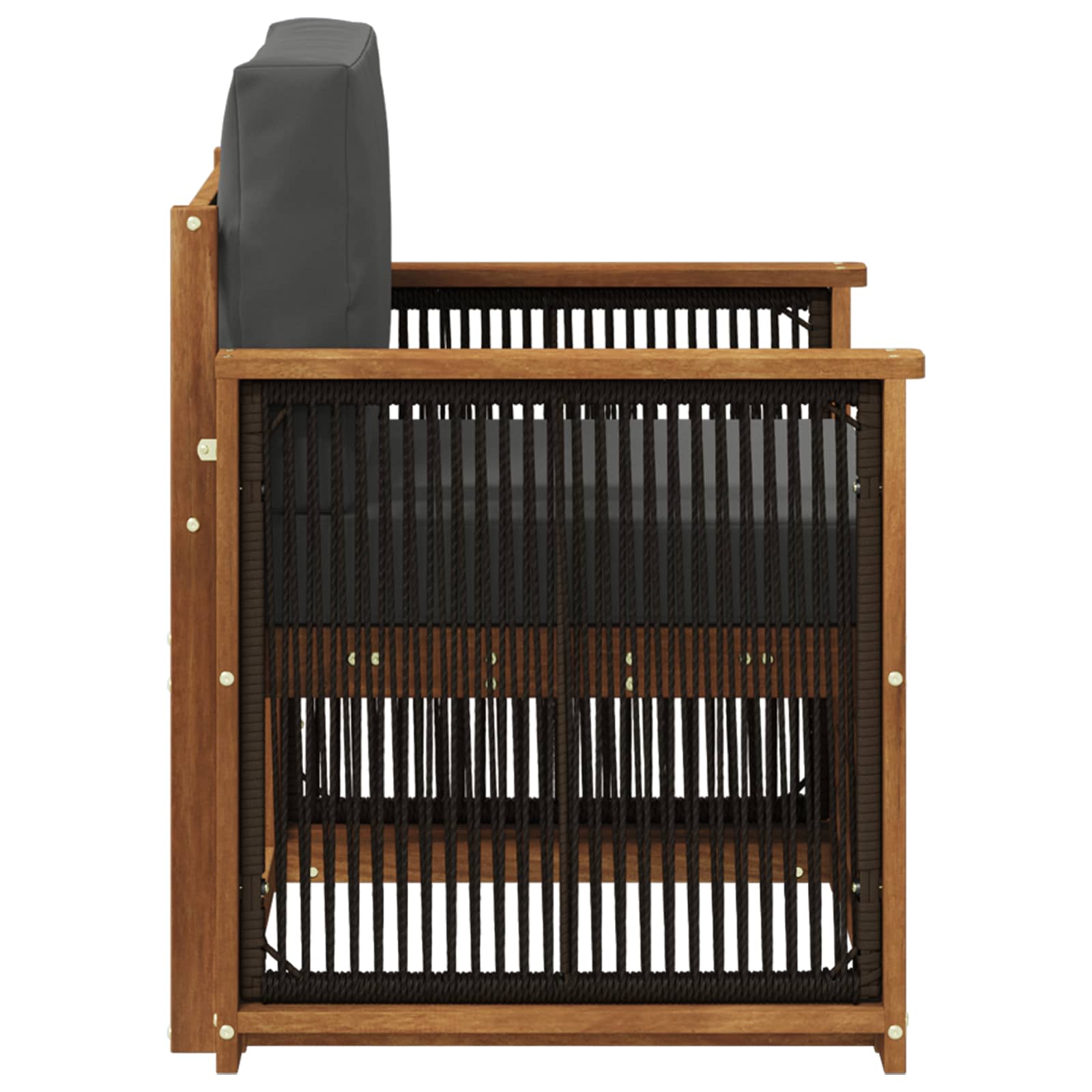 Outdoor Mittelsofa Natur