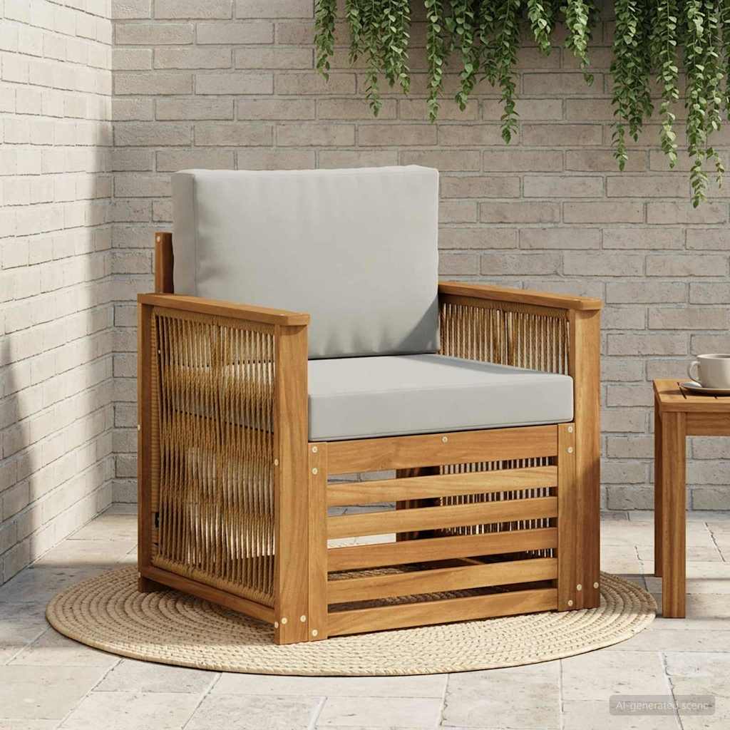 Outdoor Mittelsofa Natur