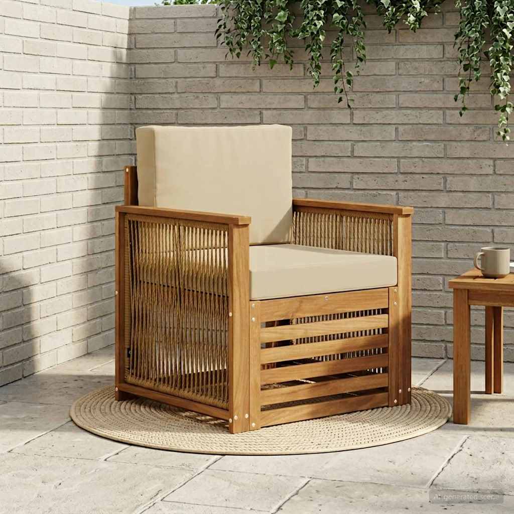 Outdoor Mittelsofa Natur